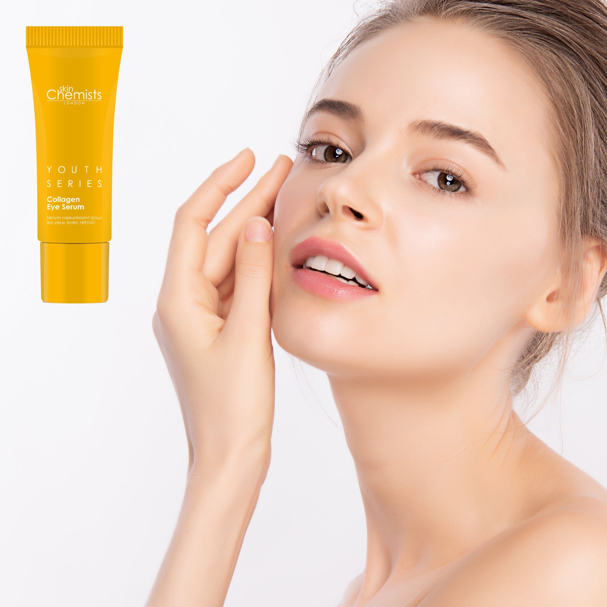 Sérum contour des yeux Youth Series à 2 % de collagène, lot de 2 x 15 ml