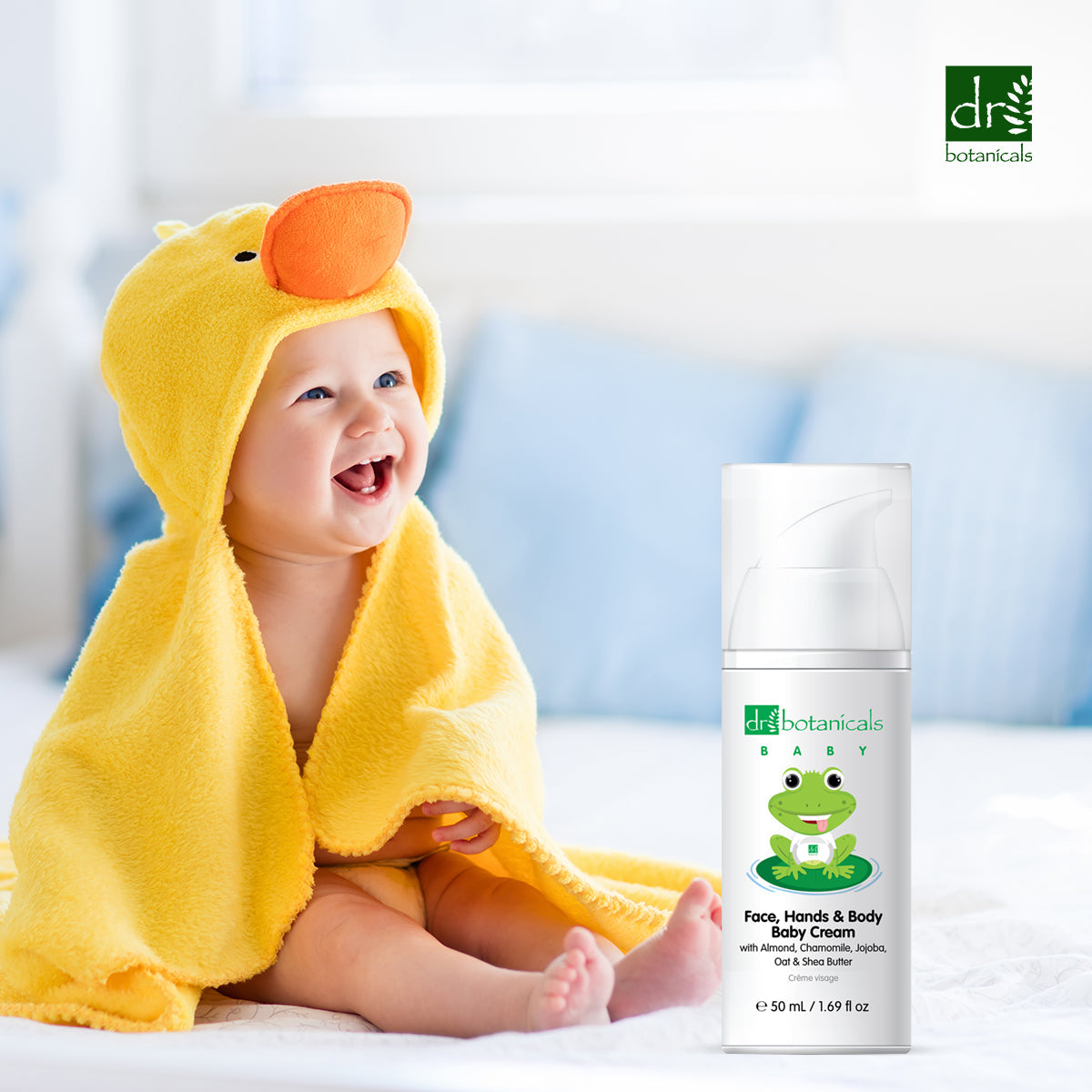 Kit de bain moussant et de crème pour bébé