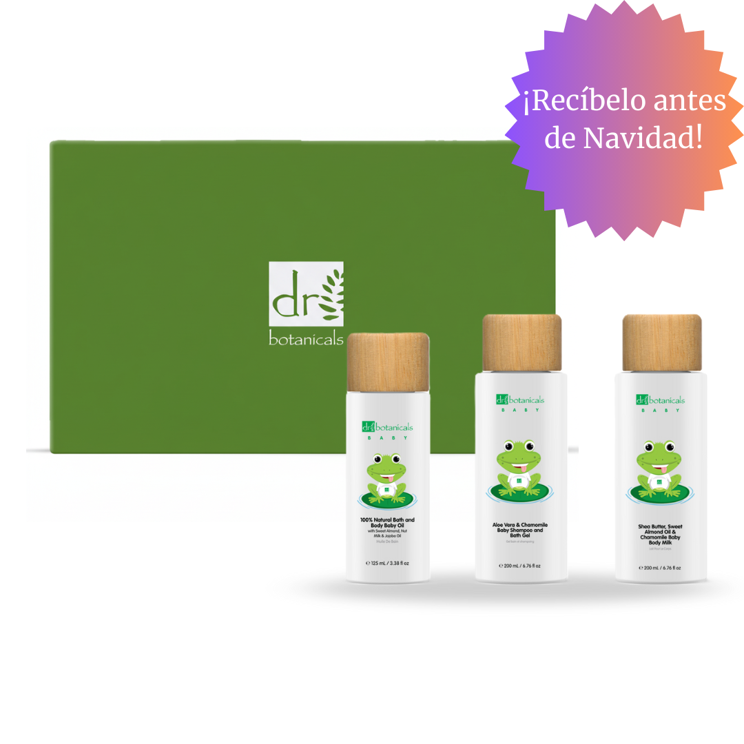 Kit shampoing et gel douche, huile corporelle et lait pour bébé