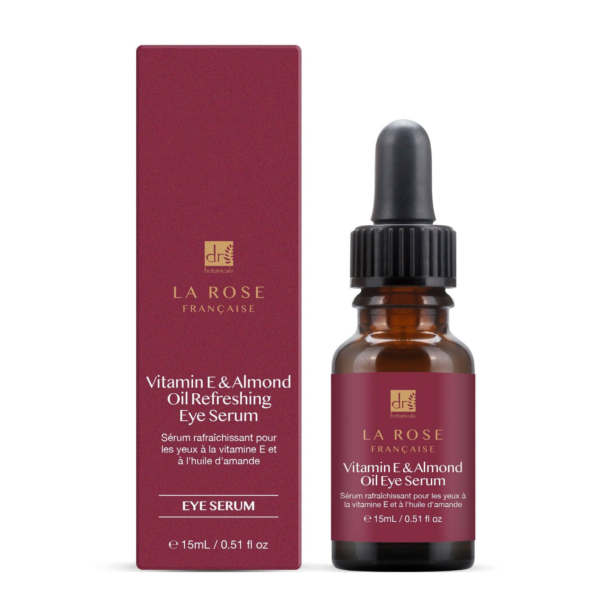 Soin de nuit anti-âge La Rose Française, sérum visage, sérum contour des yeux