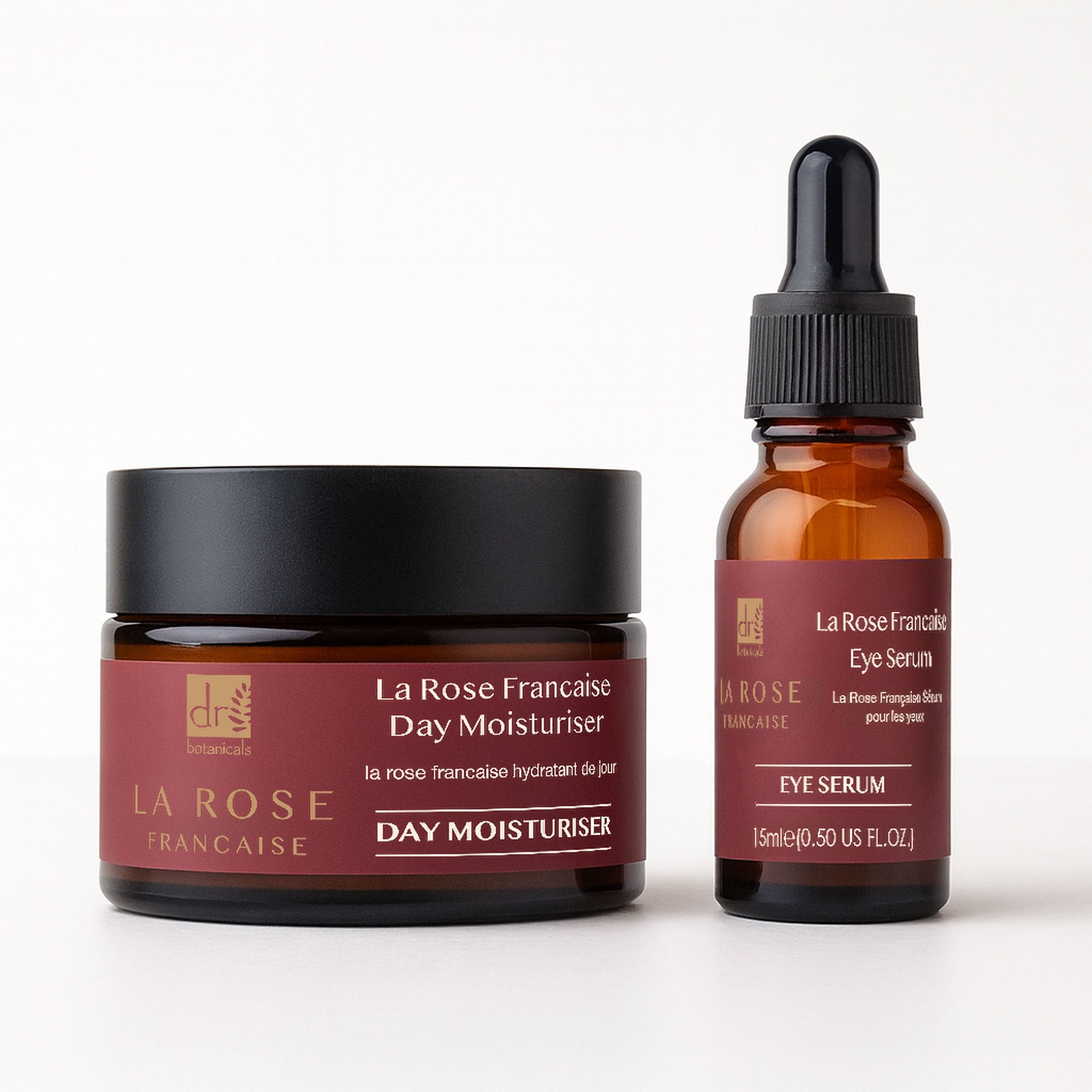 Anti-Ageing La Rose Française Duo Moisturiser & Eye Serum Kit