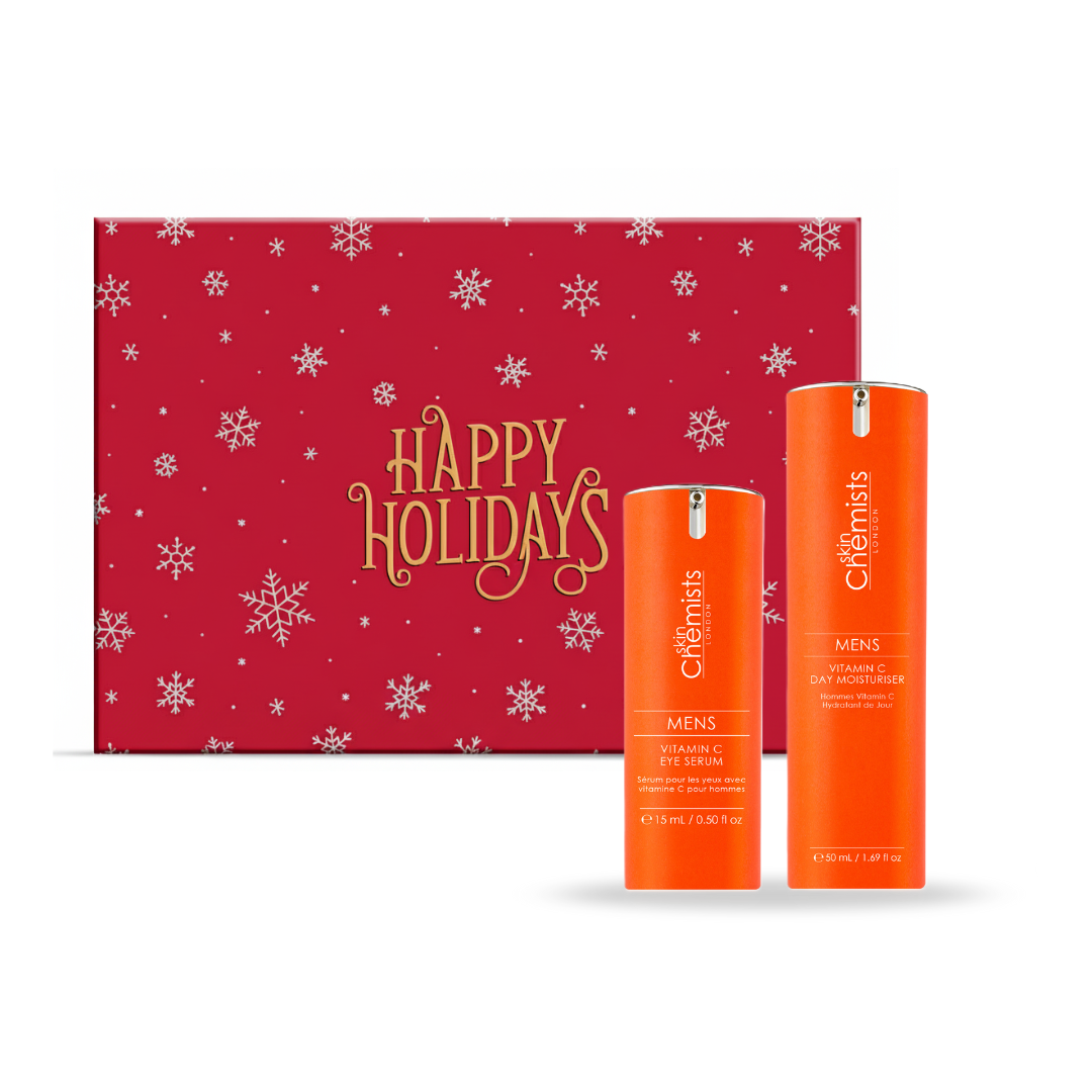 Kit duo éclaircissant anti-âge à la vitamine C pour hommes