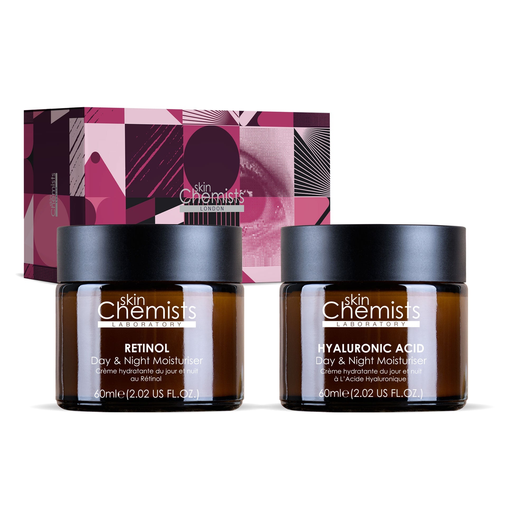 Anti-Ageing Retinol Moisturiser & Hyaluronic Acid Moisturiser