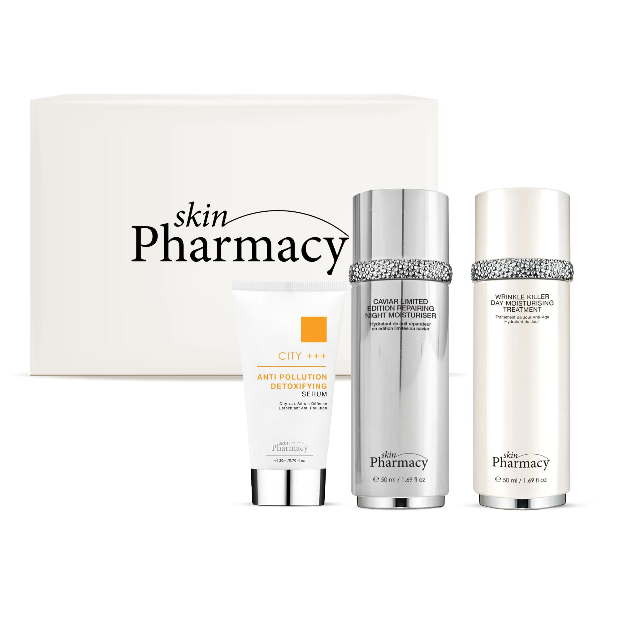 Kit de protection anti-âge et anti-pollution