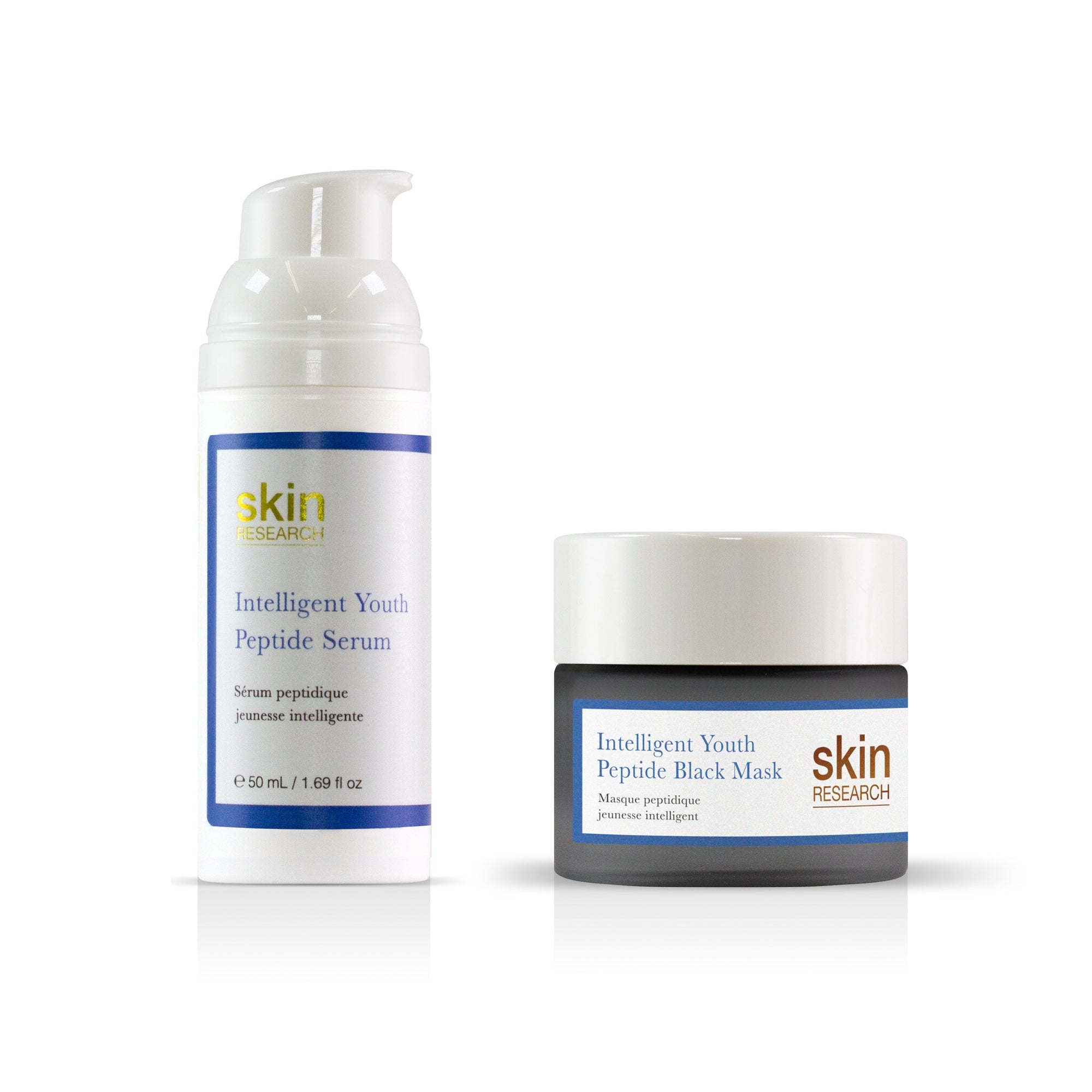 Kit sérum et masque anti-âge aux peptides Intelligent Youth