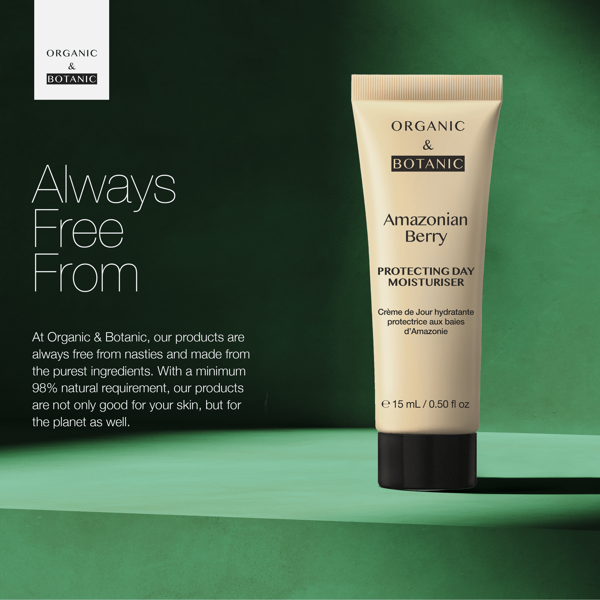 Crème de jour aux baies d'Amazonie 15 ml