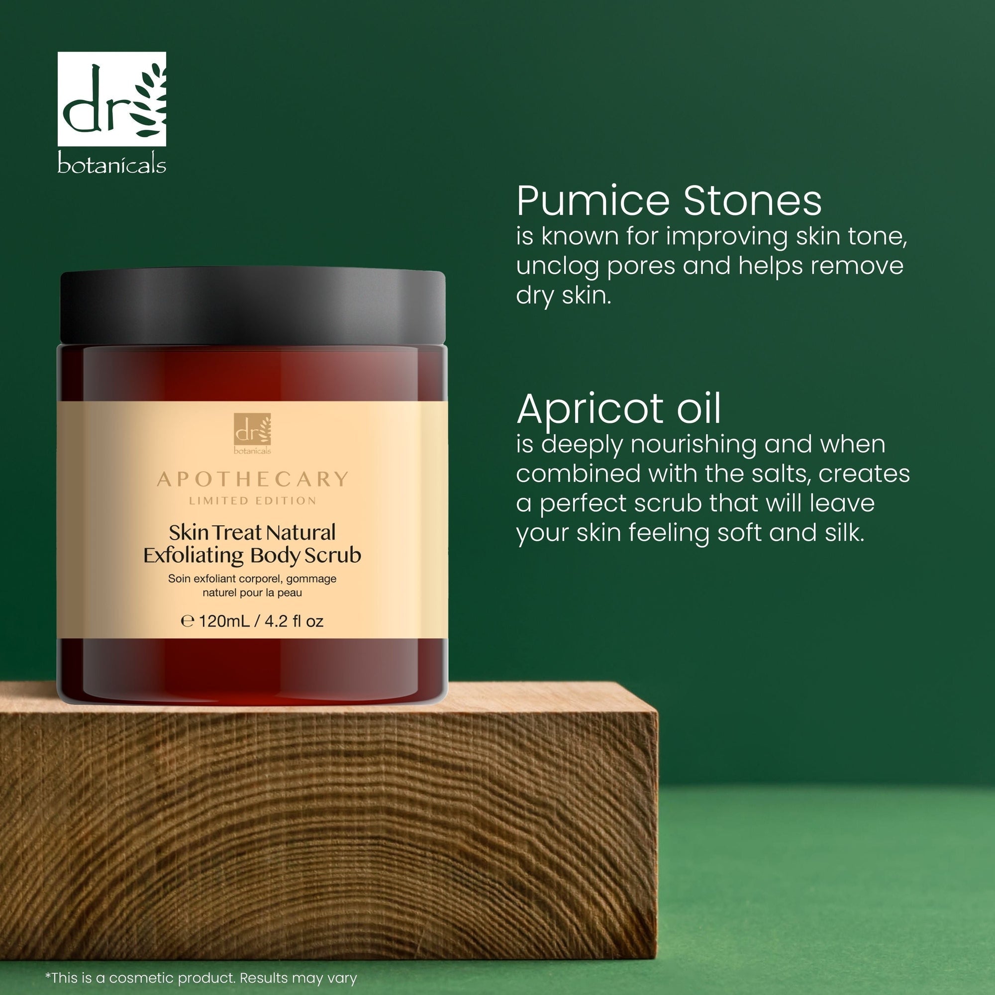 Gommage corporel exfoliant naturel Skin Treat 120 ml - Lot de 2 à prix avantageux