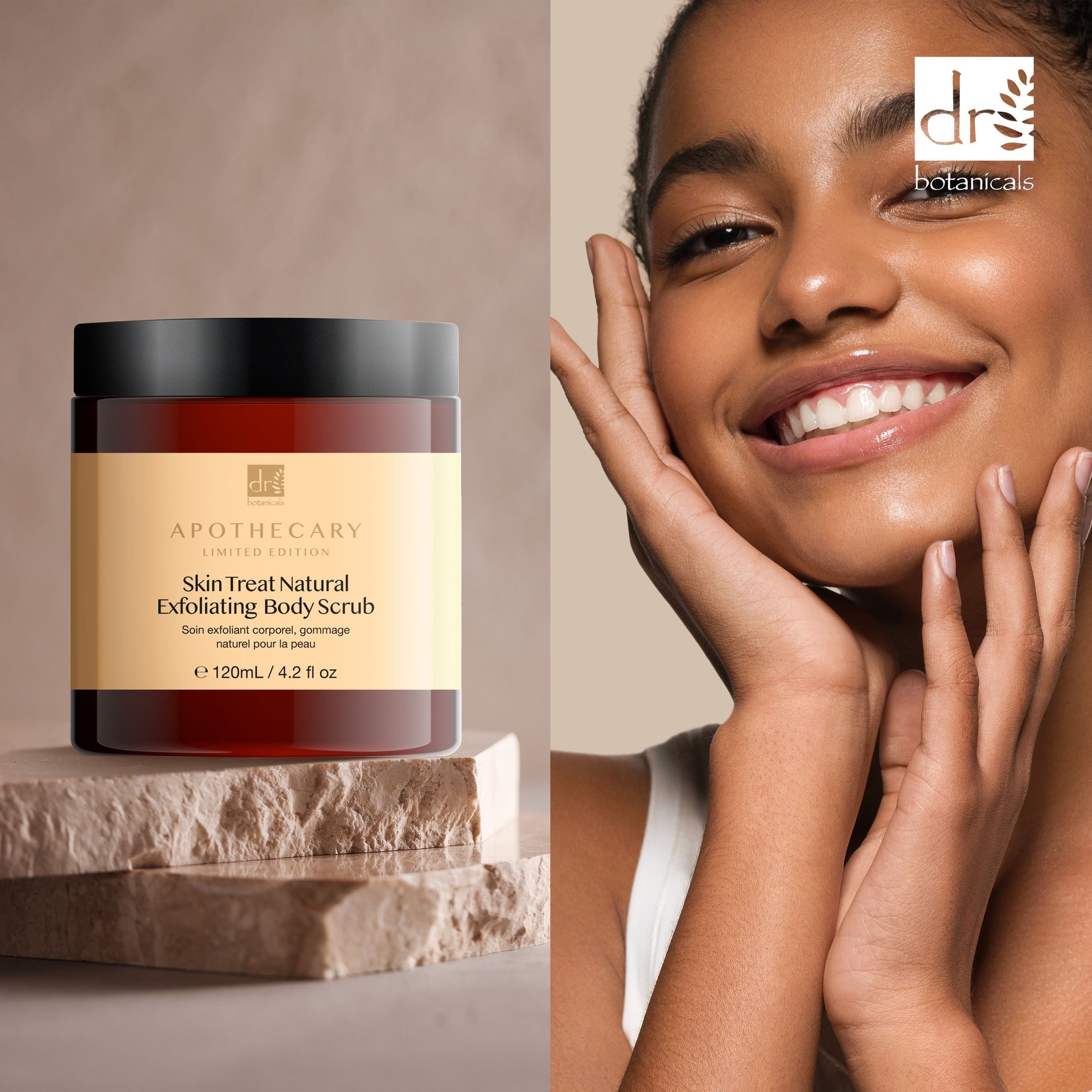 Gommage corporel exfoliant naturel Skin Treat 120 ml - Lot de 2 à prix avantageux