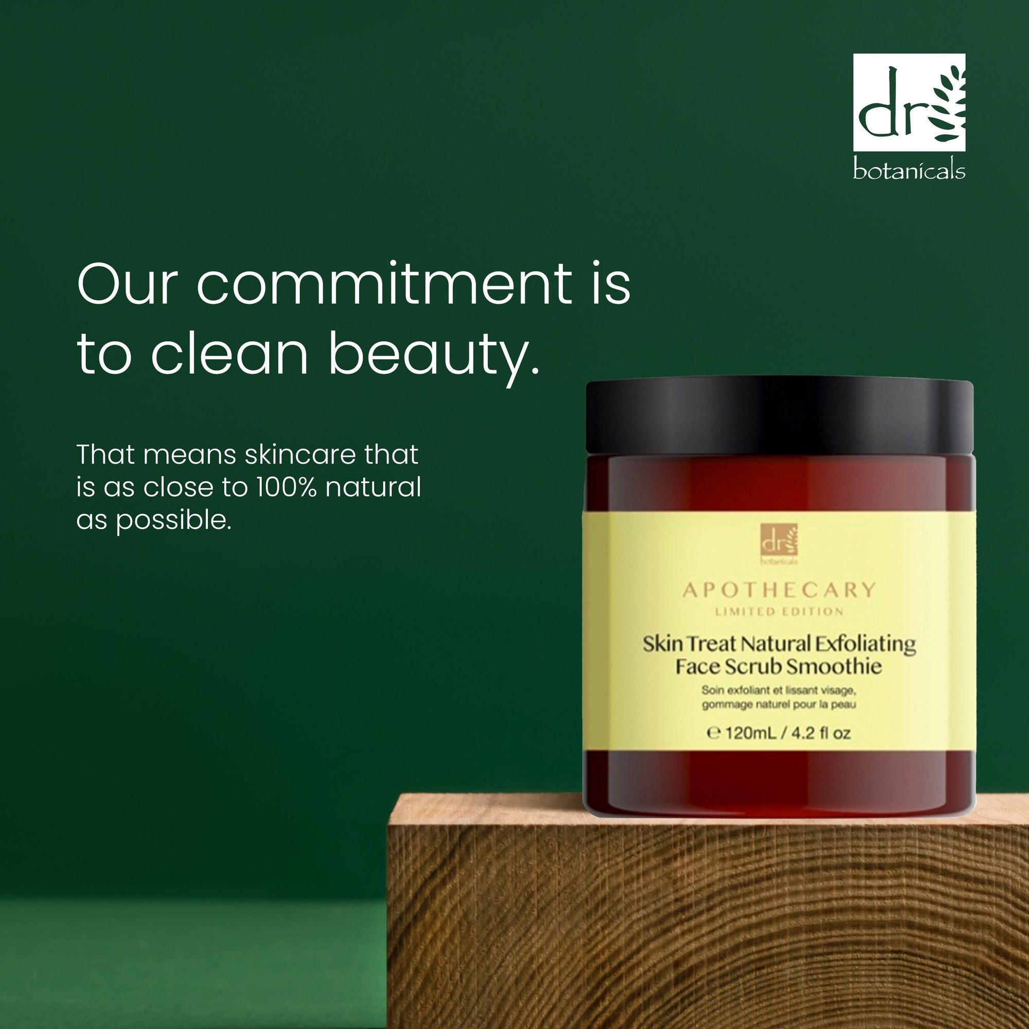 Gommage visage exfoliant naturel Skin Treat Smoothie 120 ml - Lot de 2 à prix avantageux