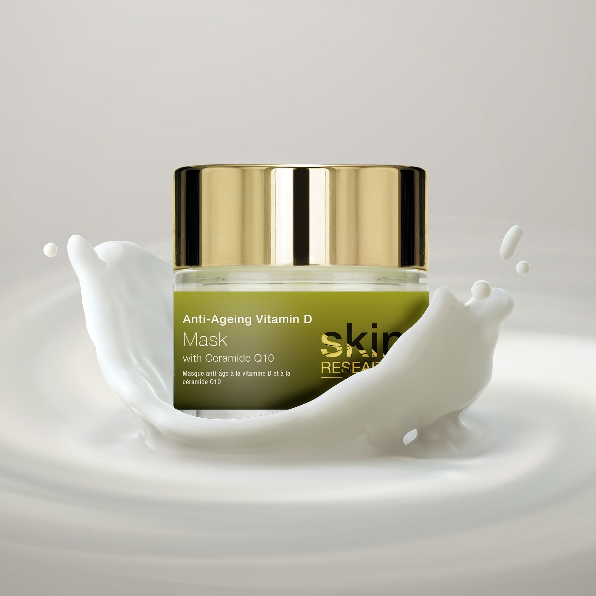 Anti-Aging-Maske mit Vitamin D und Ceramid Q10, 50 ml, Doppelpackung zum Vorteilspreis