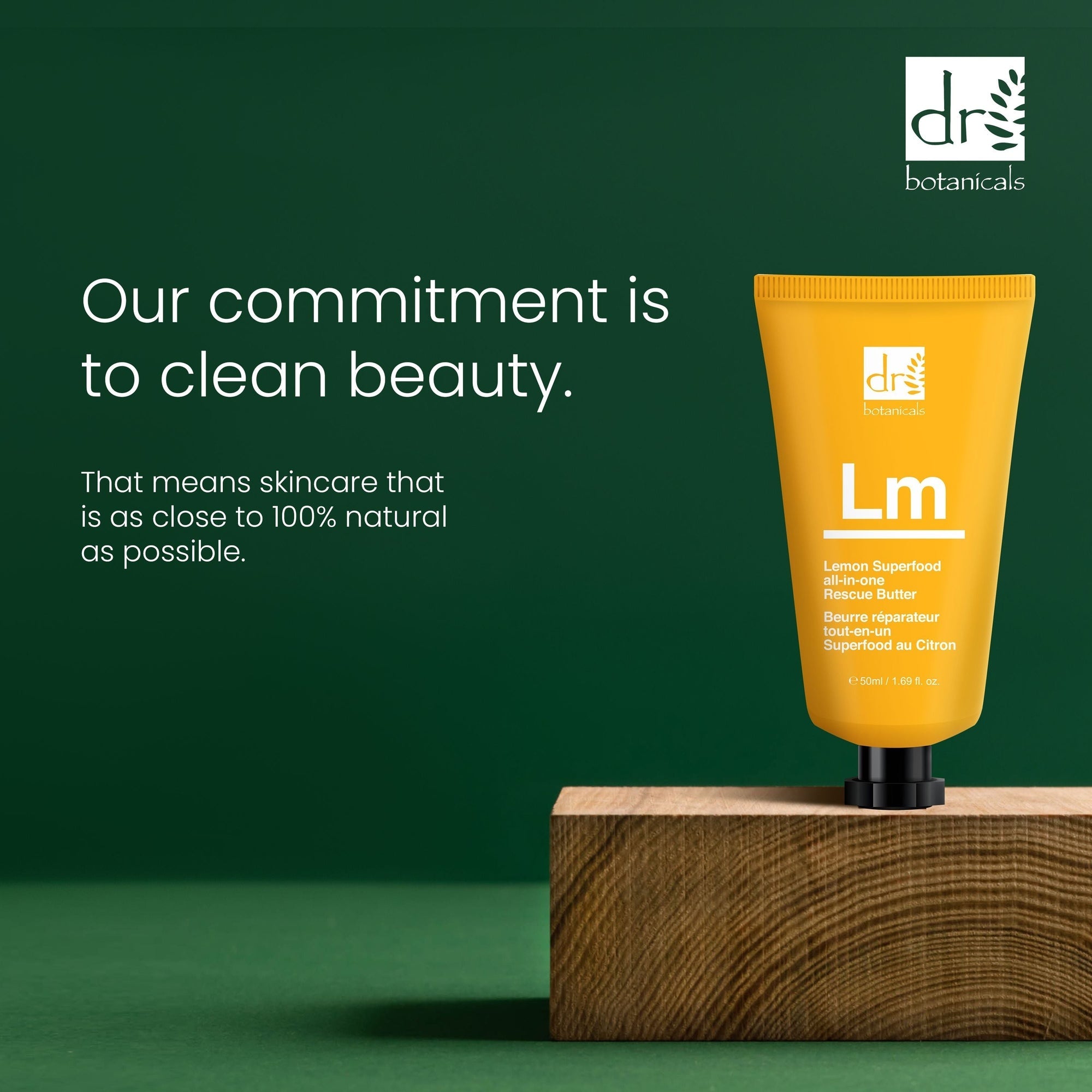 Beurre réparateur tout-en-un superaliment au citron 50 ml x 2 (lot de 2)