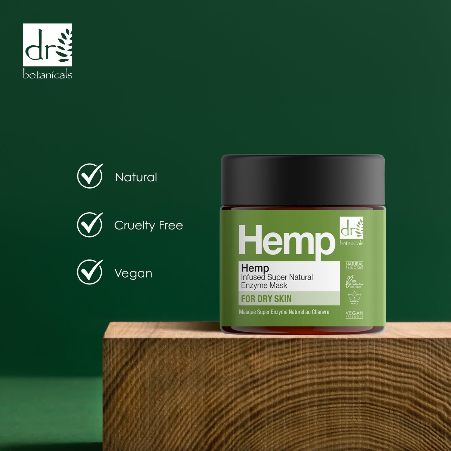 Masque enzymatique super naturel infusé 60 ml