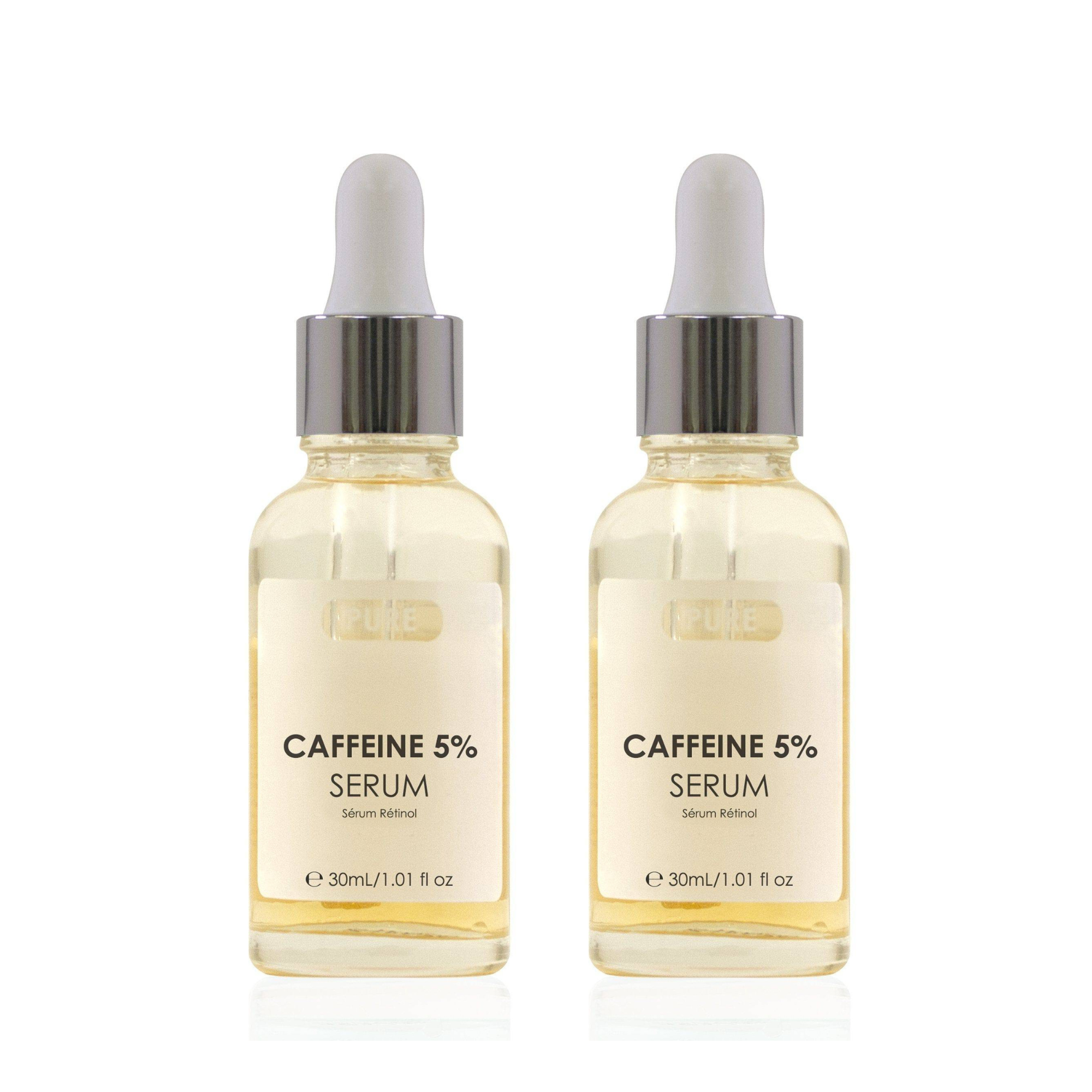 Pure Caffeine 5% Biphase Serum 30ml Twin Value Savings Pack