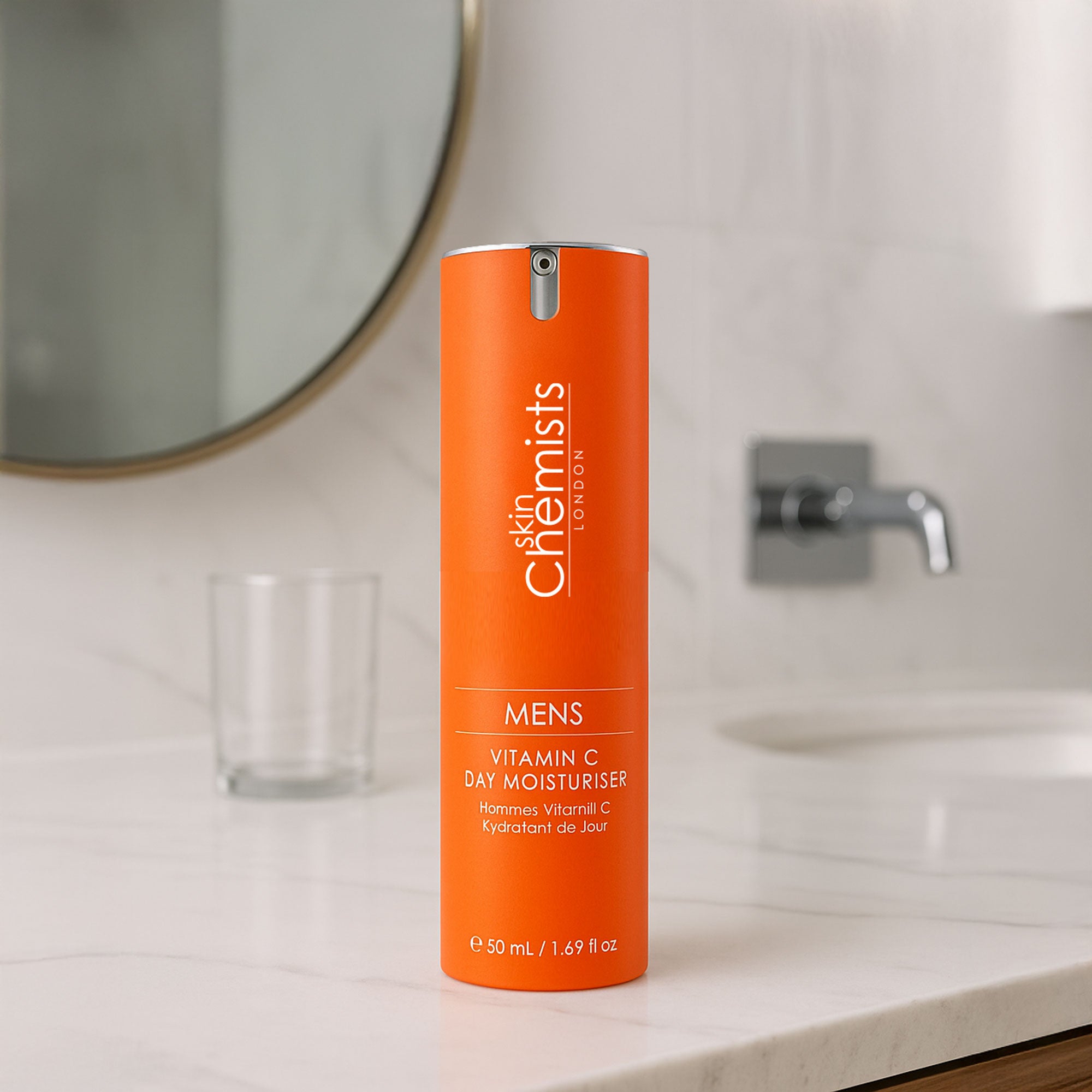 Crème de jour à la vitamine C pour hommes 50 ml