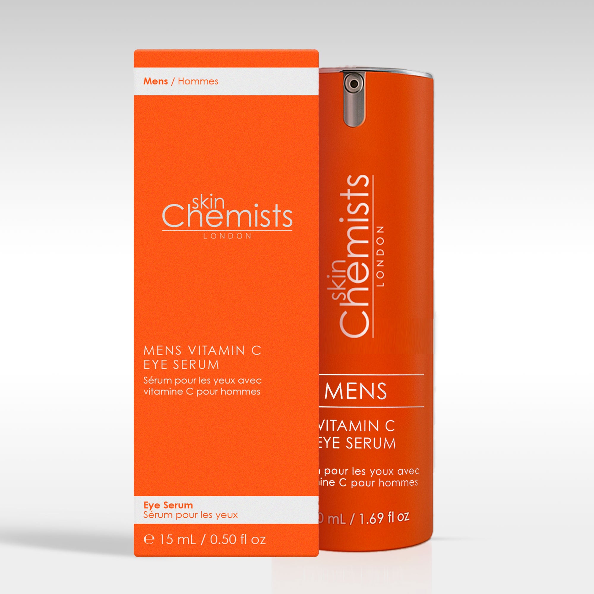 Sérum contour des yeux à la vitamine C pour hommes 15 ml