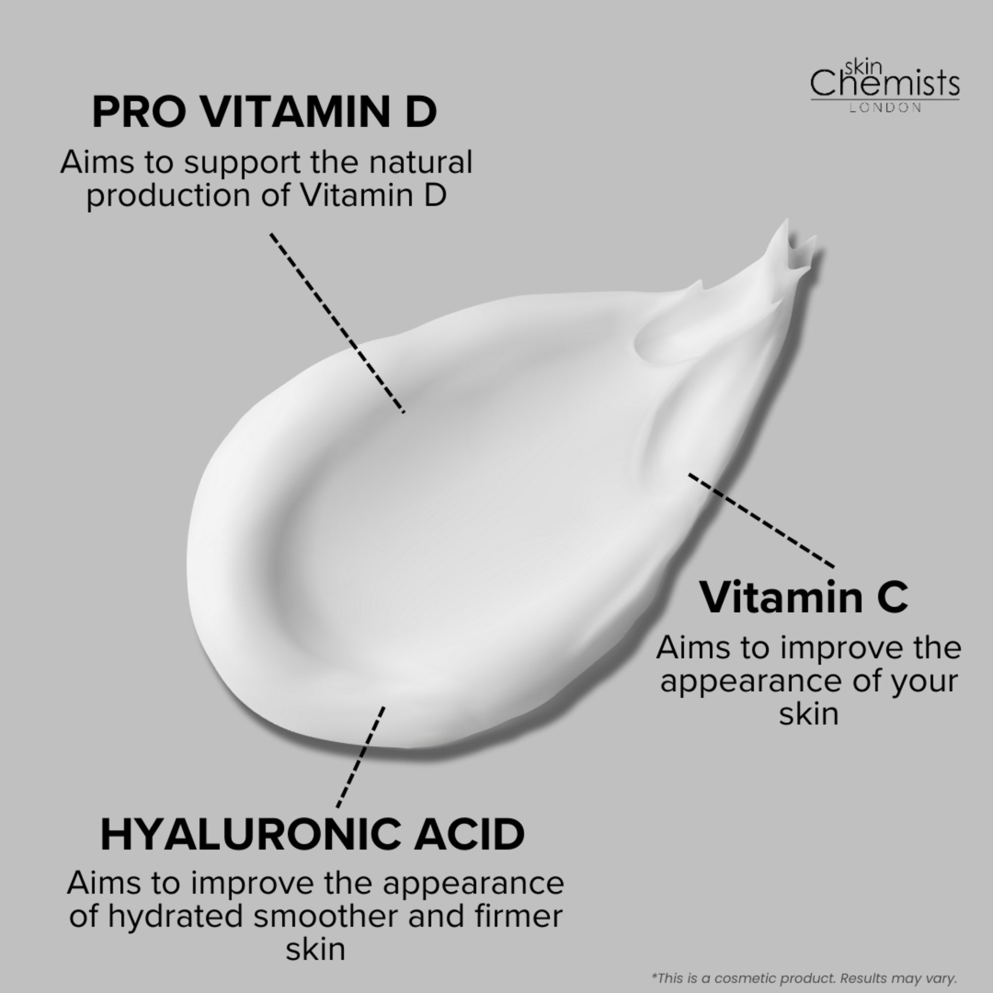 Crème de nuit à la vitamine D et à l'acide hyaluronique 50 ml