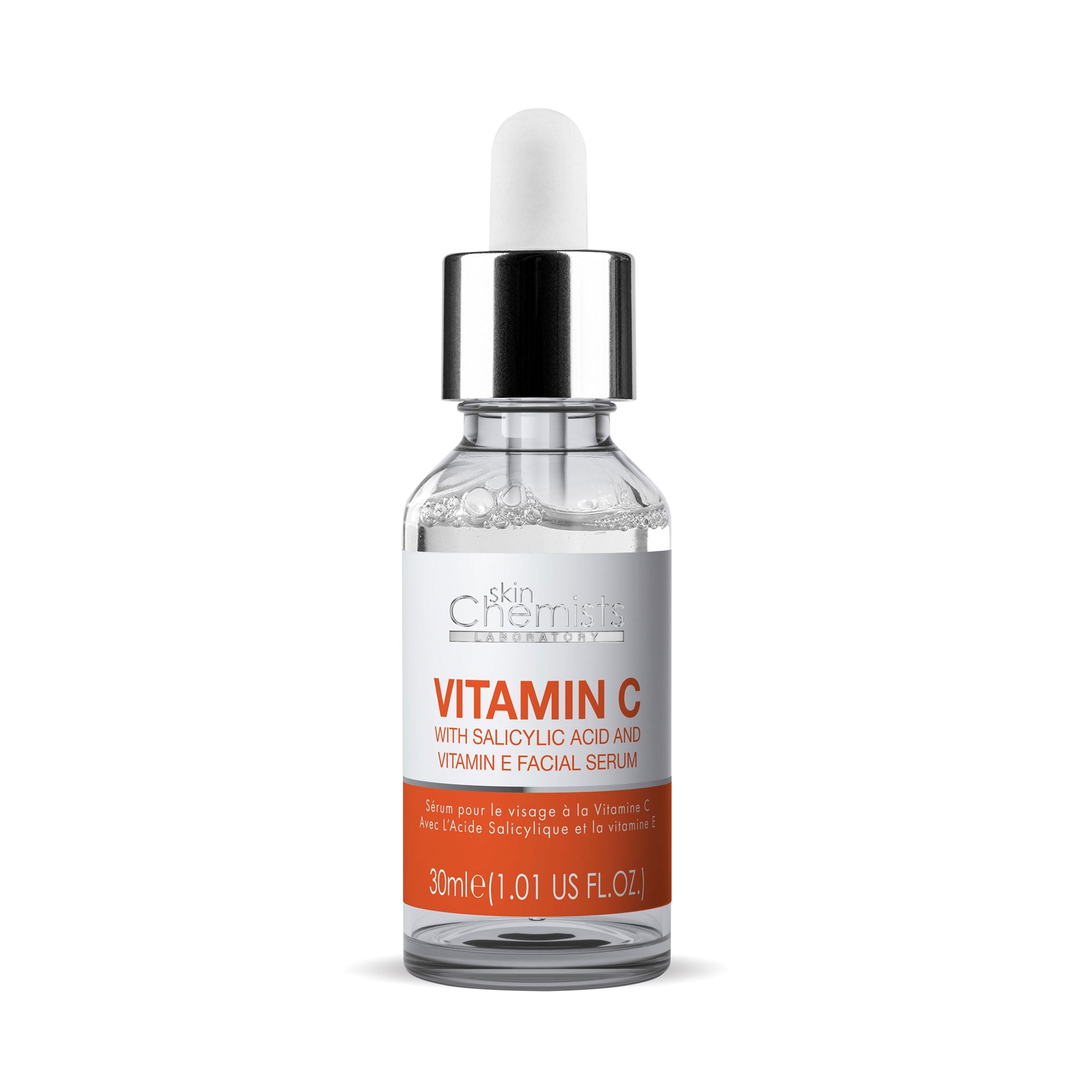 Sérum visage anti-âge à la vitamine C et à l'acide salicylique 30 ml