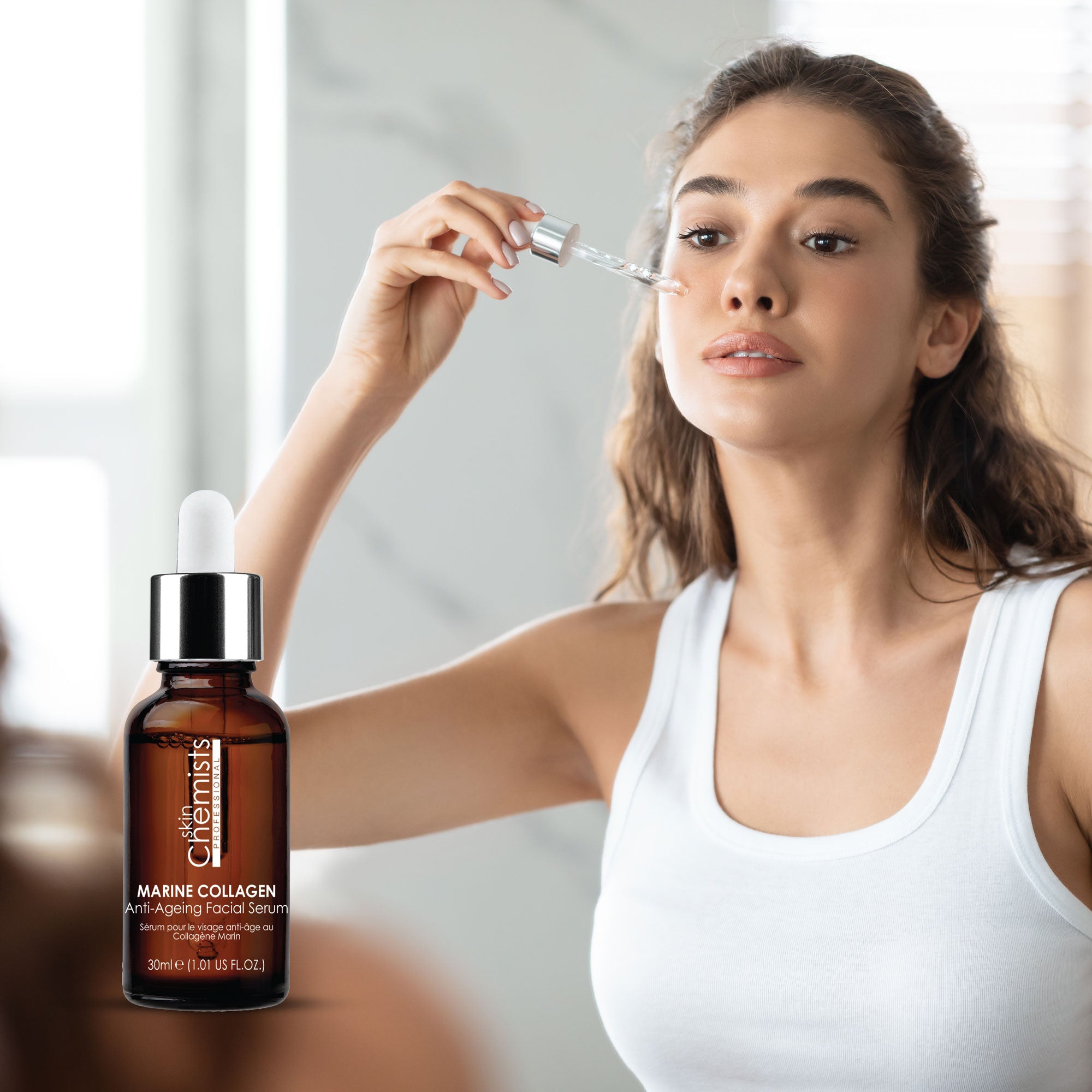Sérum visage anti-âge au collagène marin 30 ml