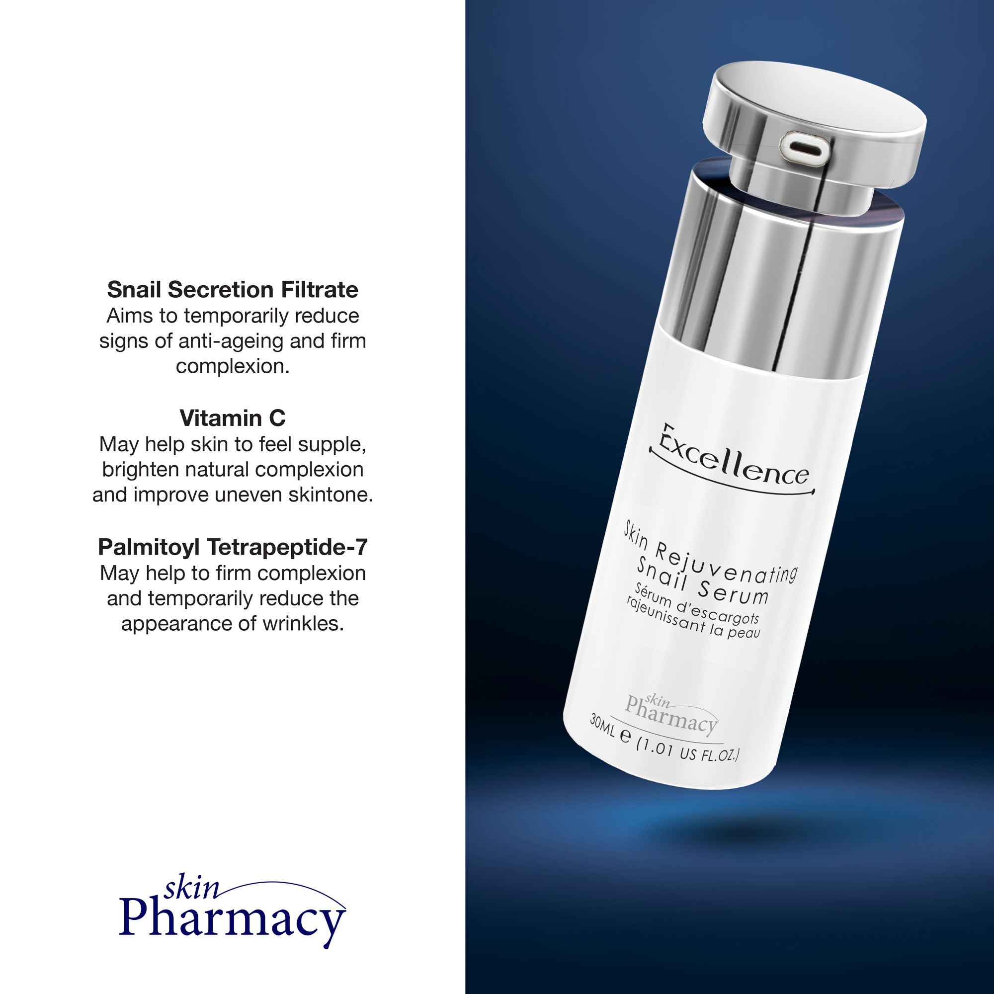Excellence Hautreparierendes Schneckenserum 30 ml