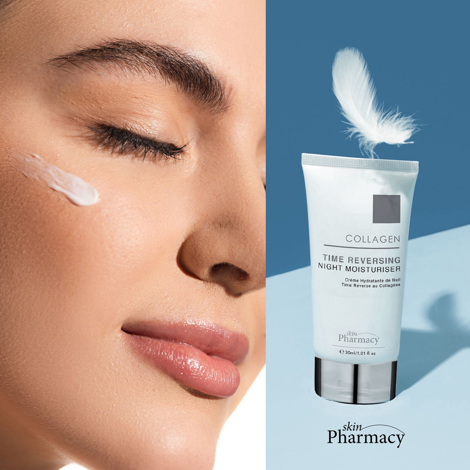 Crème de nuit anti-âge au collagène 30 ml