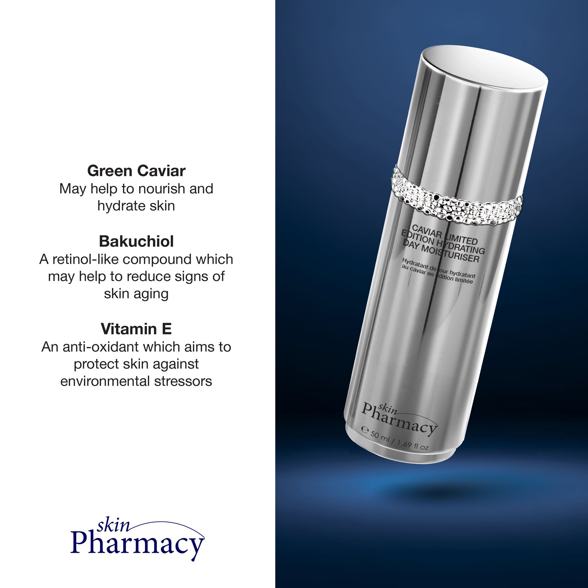 Crème de jour hydratante Caviar en édition limitée 50 ml