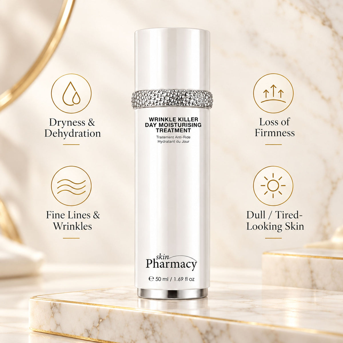 Soin hydratant de jour anti-âge Wrinkle Killer 1 % 50ml