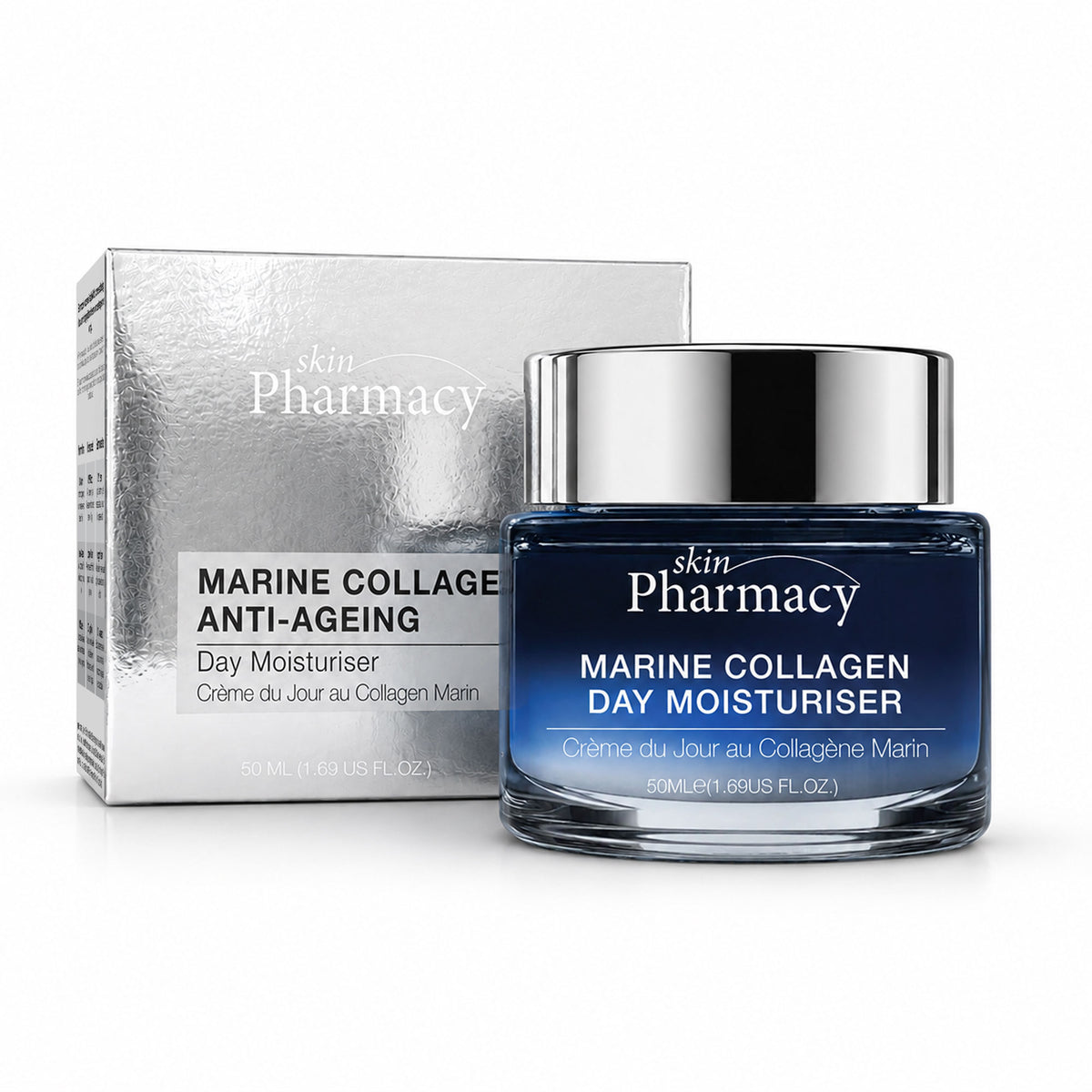 Crema idratante viso da giorno al collagene marino 50ml