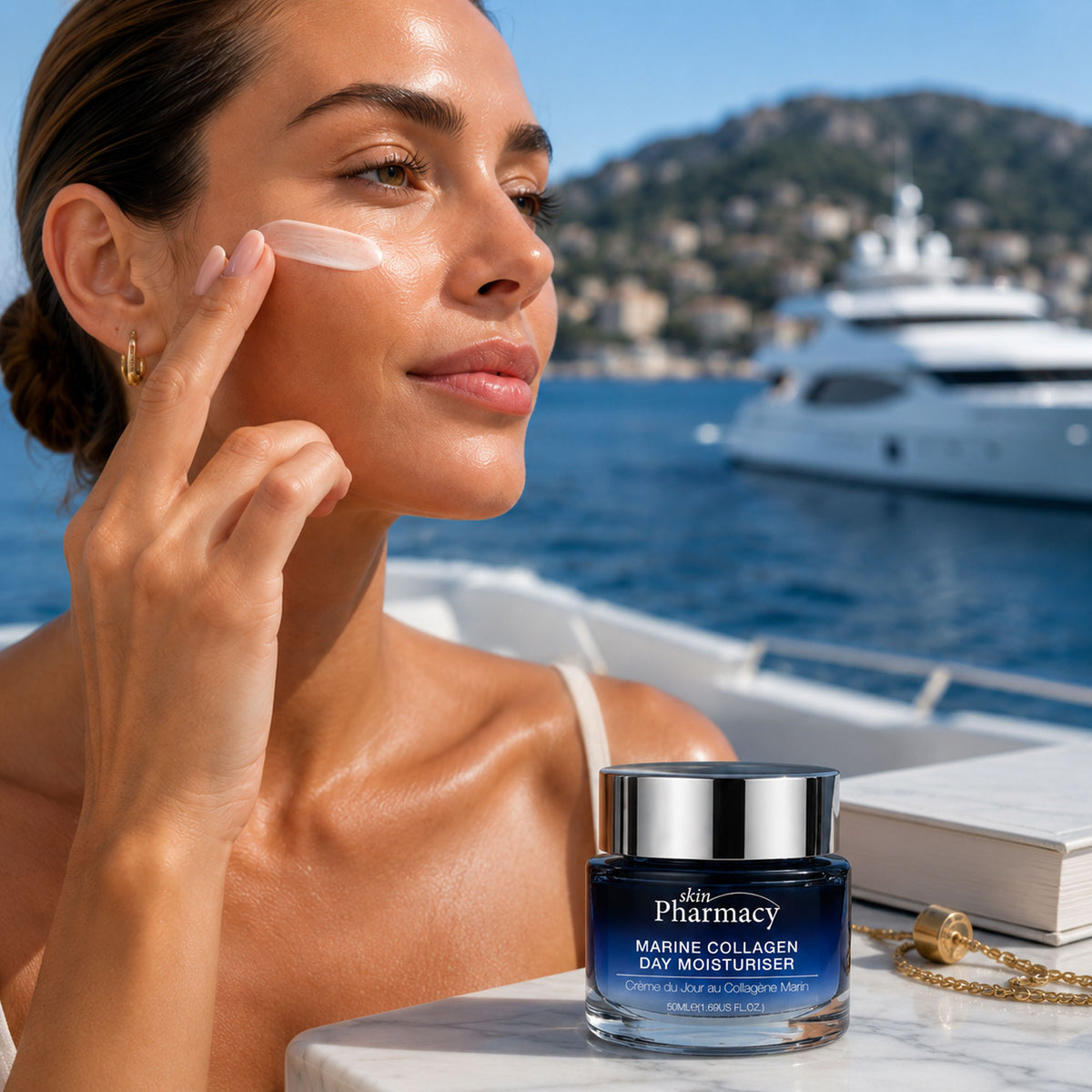 Crema idratante viso da giorno al collagene marino 50ml