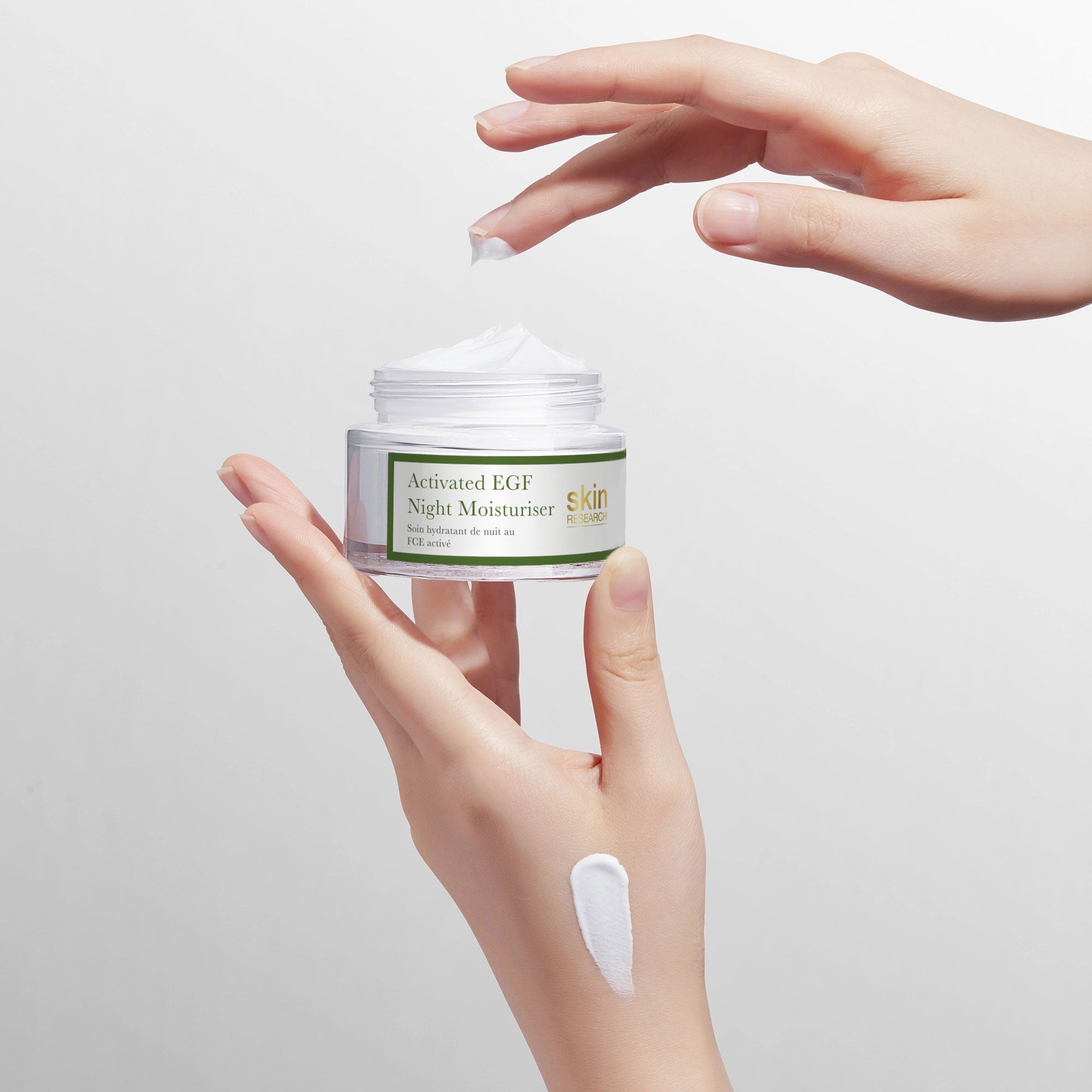 Crème de nuit anti-âge à l'EGF activé 50 ml