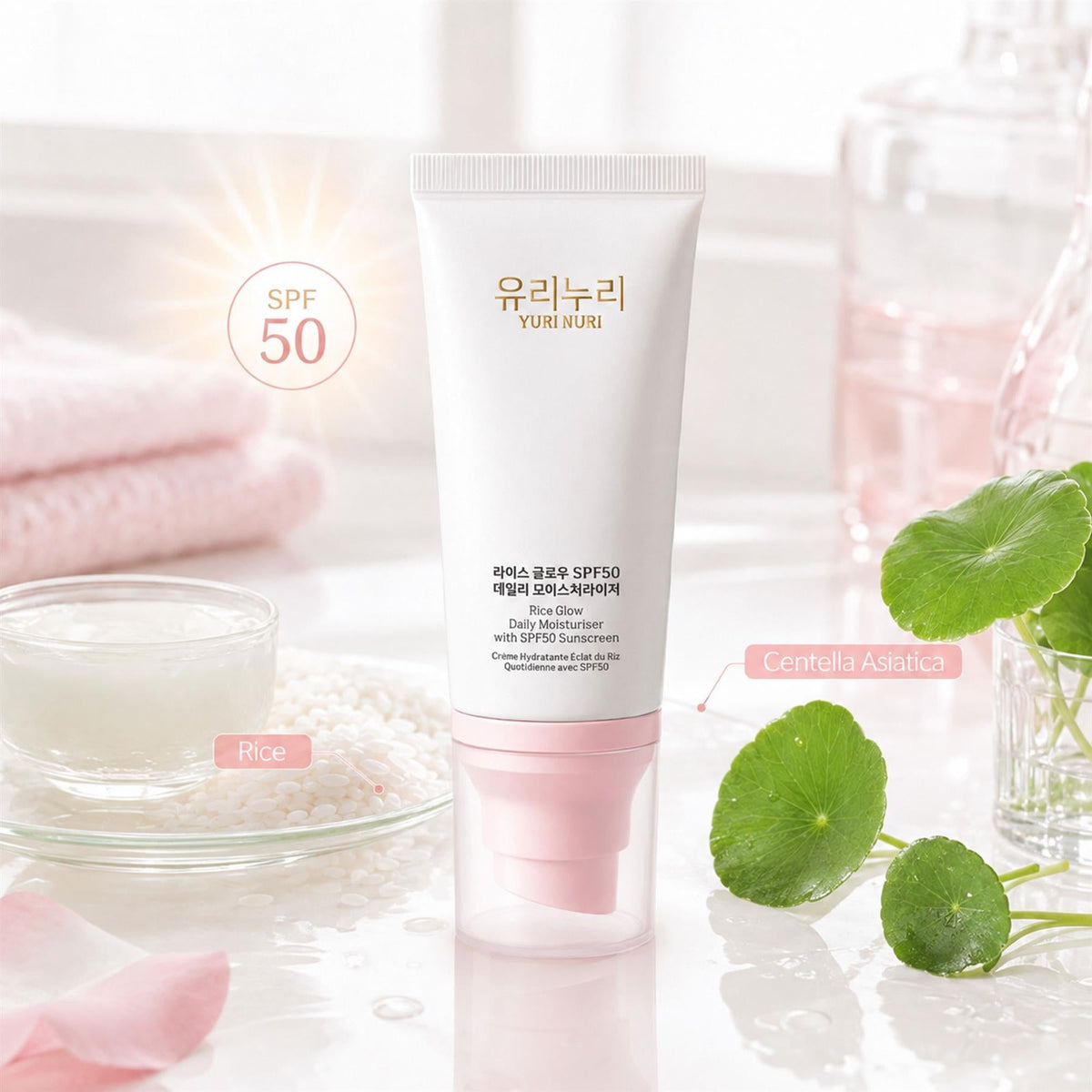 Yuri Nuri Reis-Glow SPF50 60ml