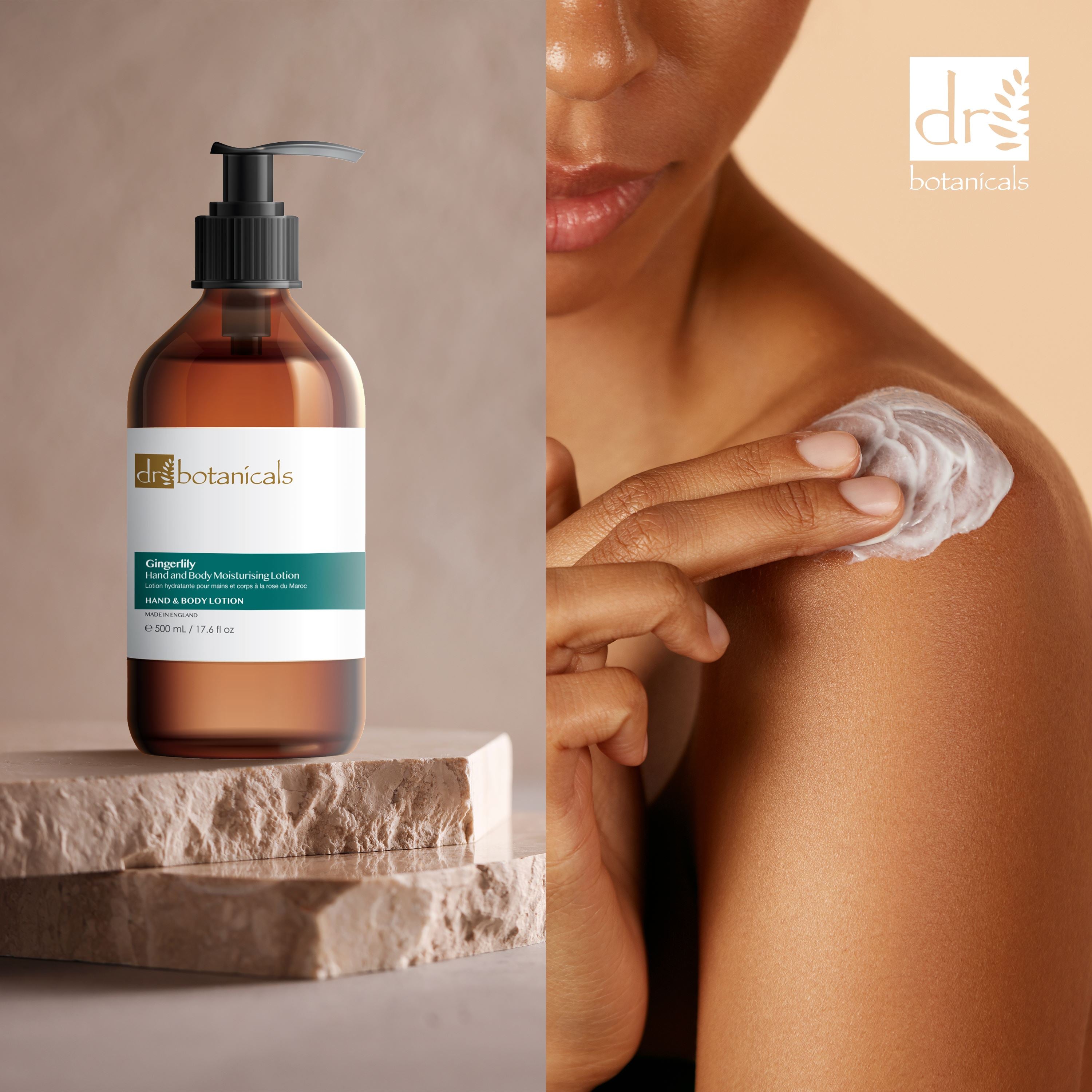 Gingerlily Hand & Body Moisturising Lotion 500ml
