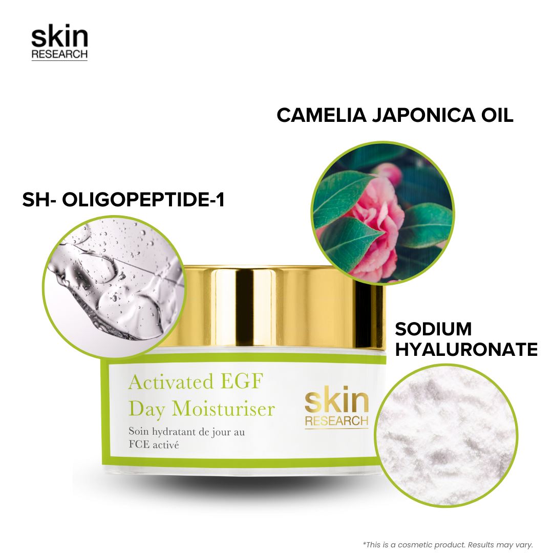 K2 Activated EGF day moisturiser + Activated EGF night moisturiser - skinChemists