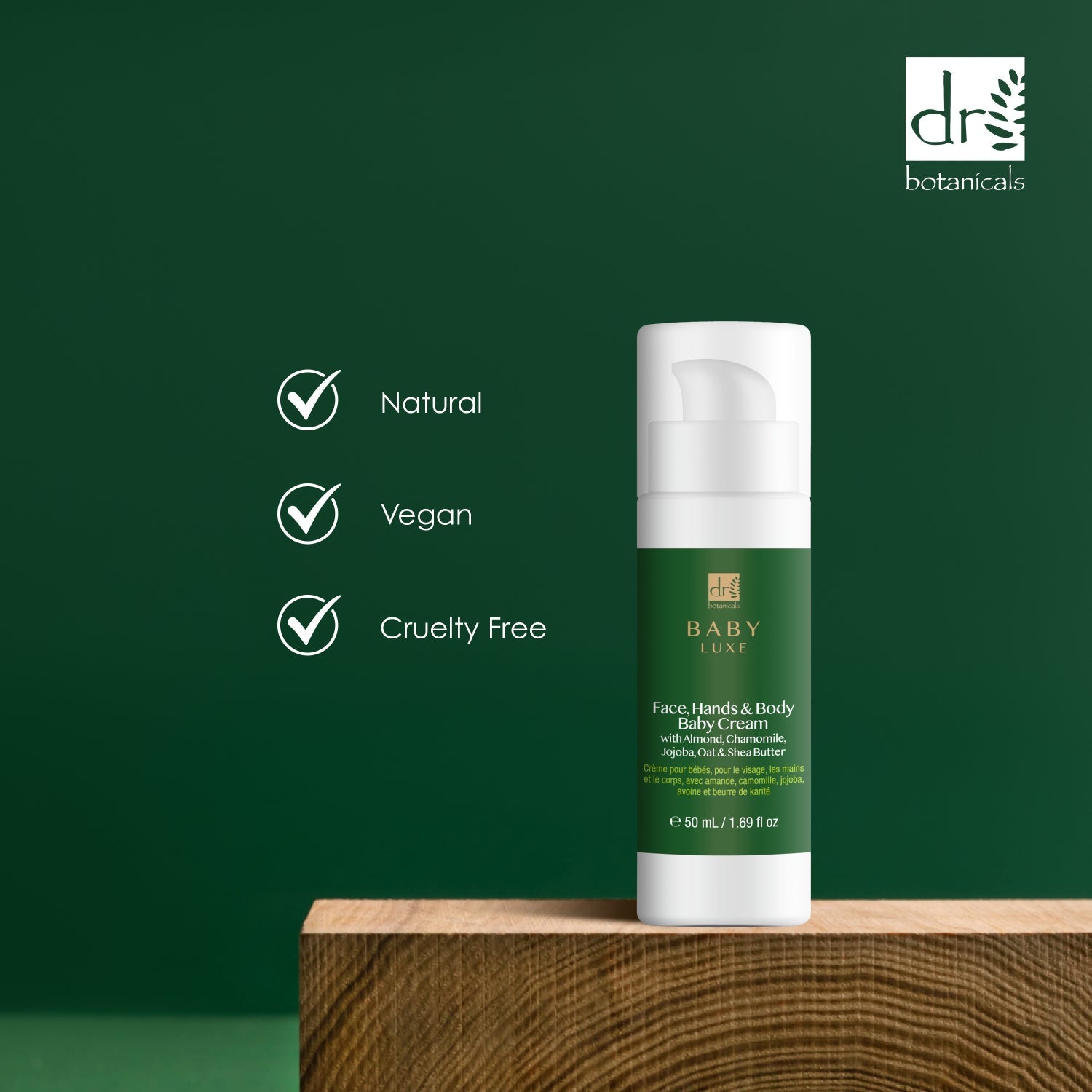 Crème pour le visage, les mains et le corps Baby Lux 50 ml