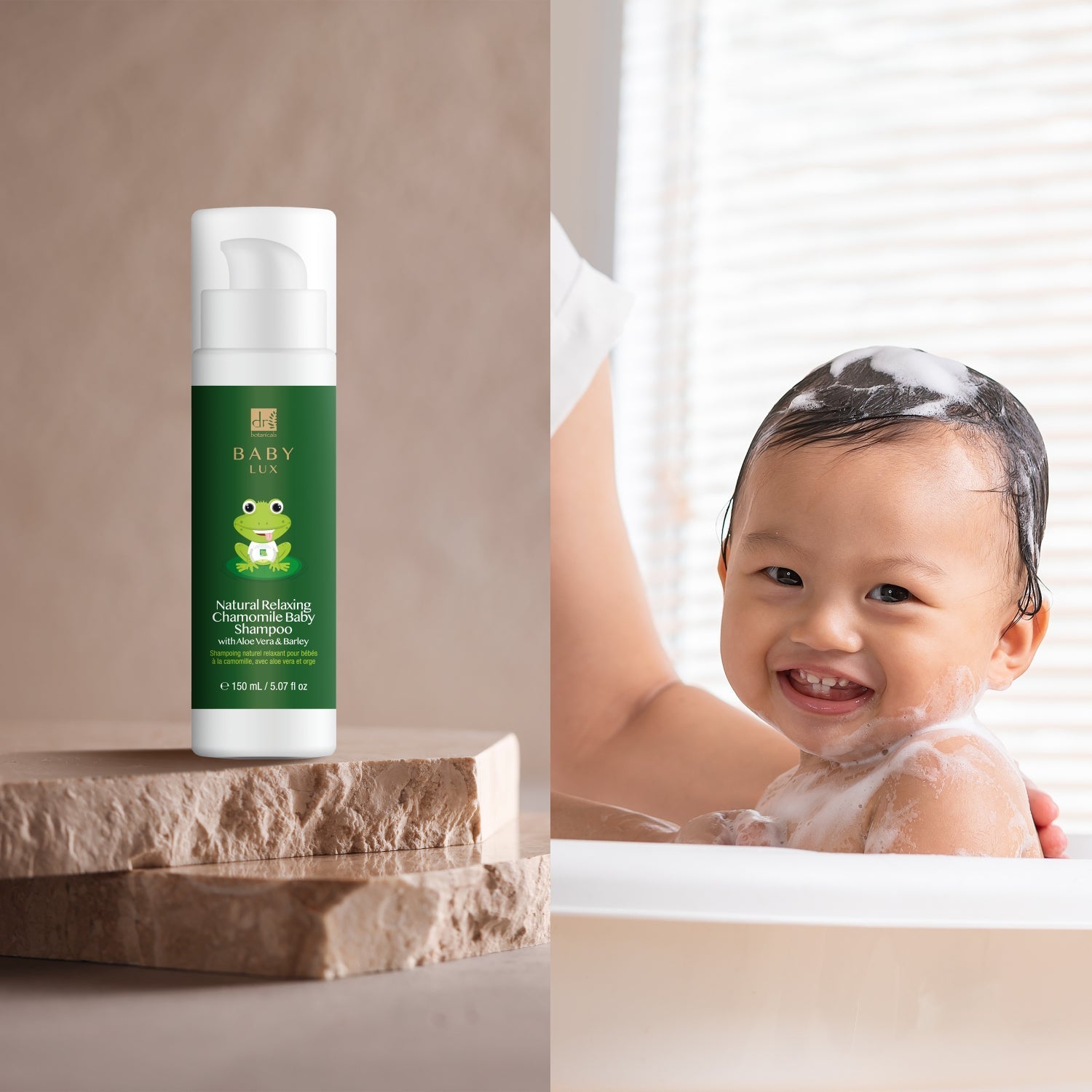 Baby Lux Natürliches, entspannendes Kamillen-Babyshampoo 150 ml