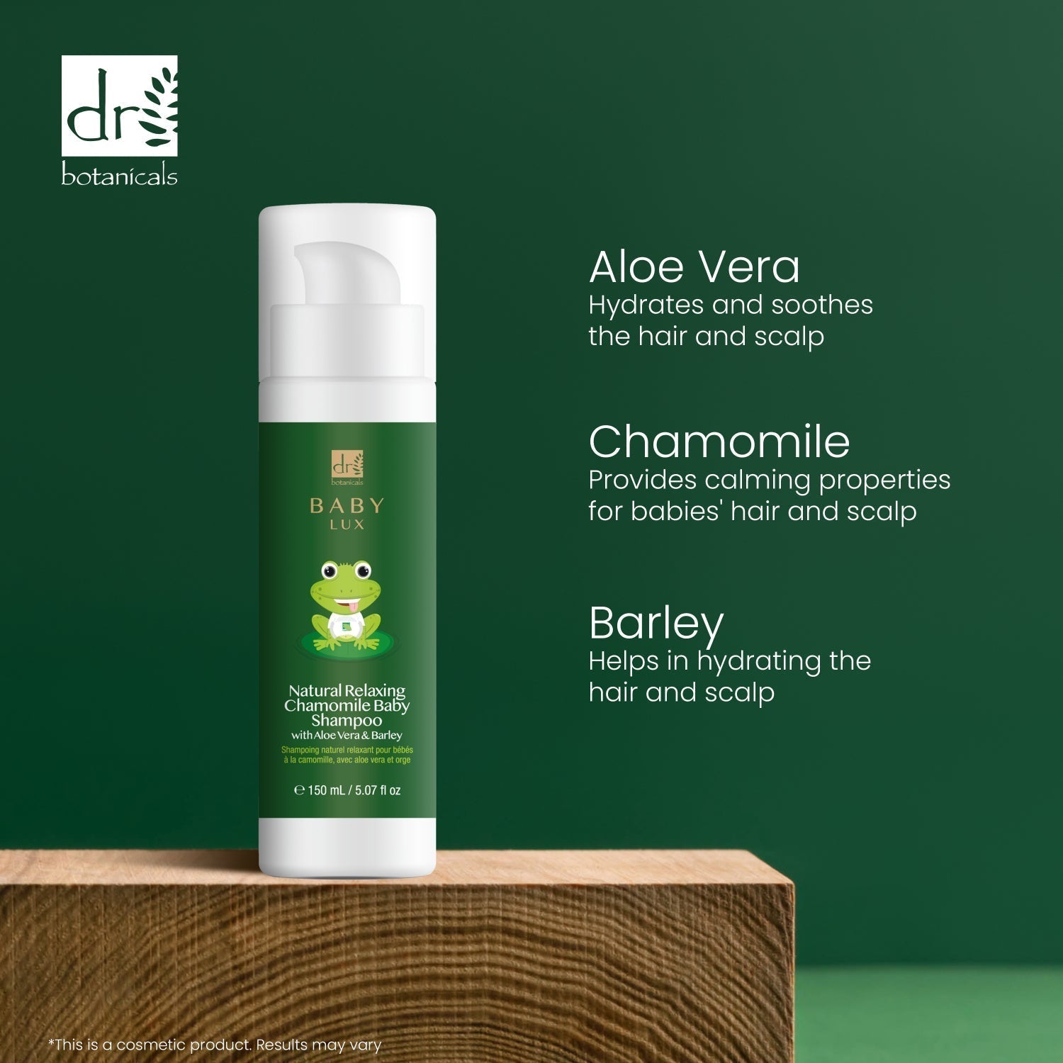 Baby Lux Natürliches, entspannendes Kamillen-Babyshampoo 150 ml