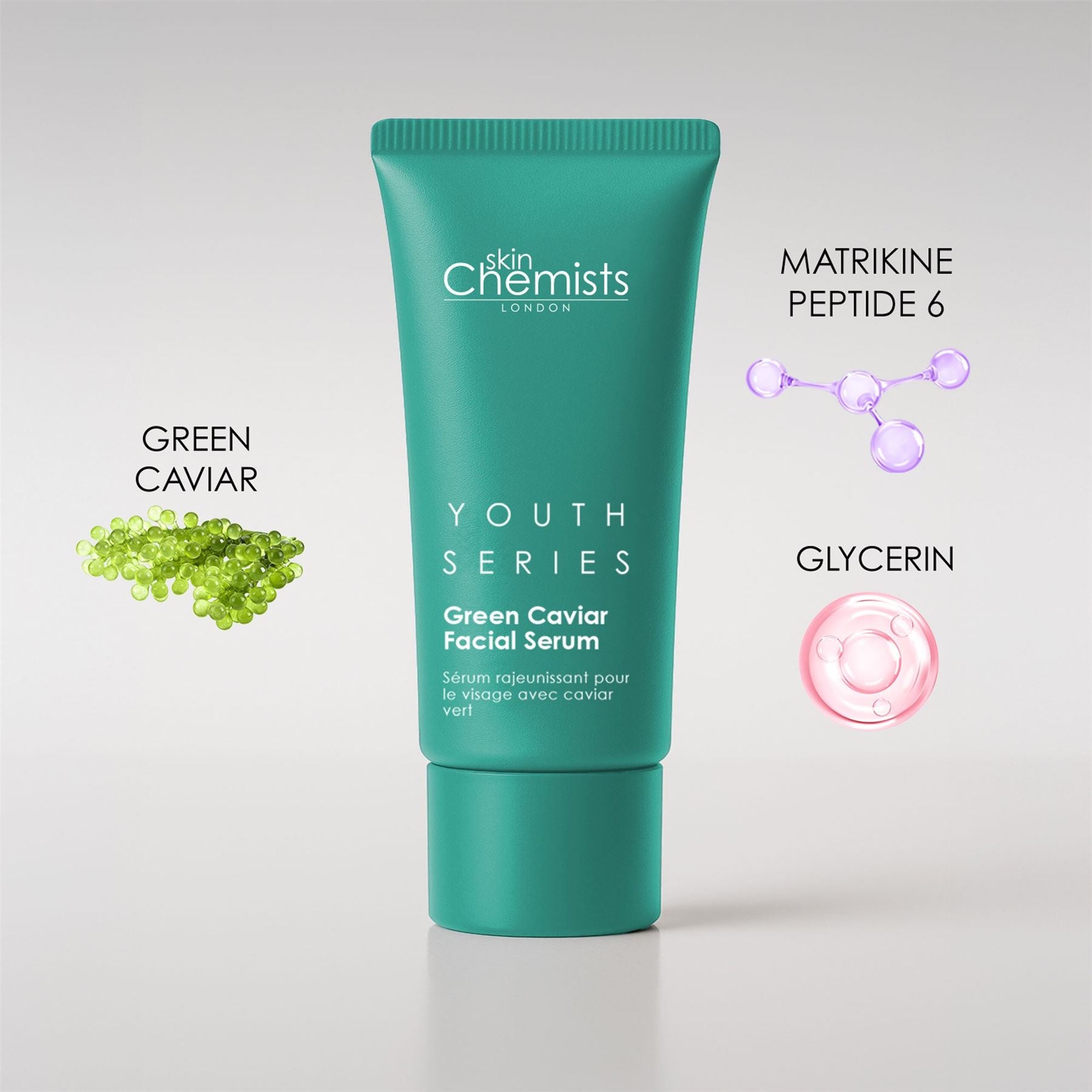 Sérum visage au caviar vert Youth Series 30 ml