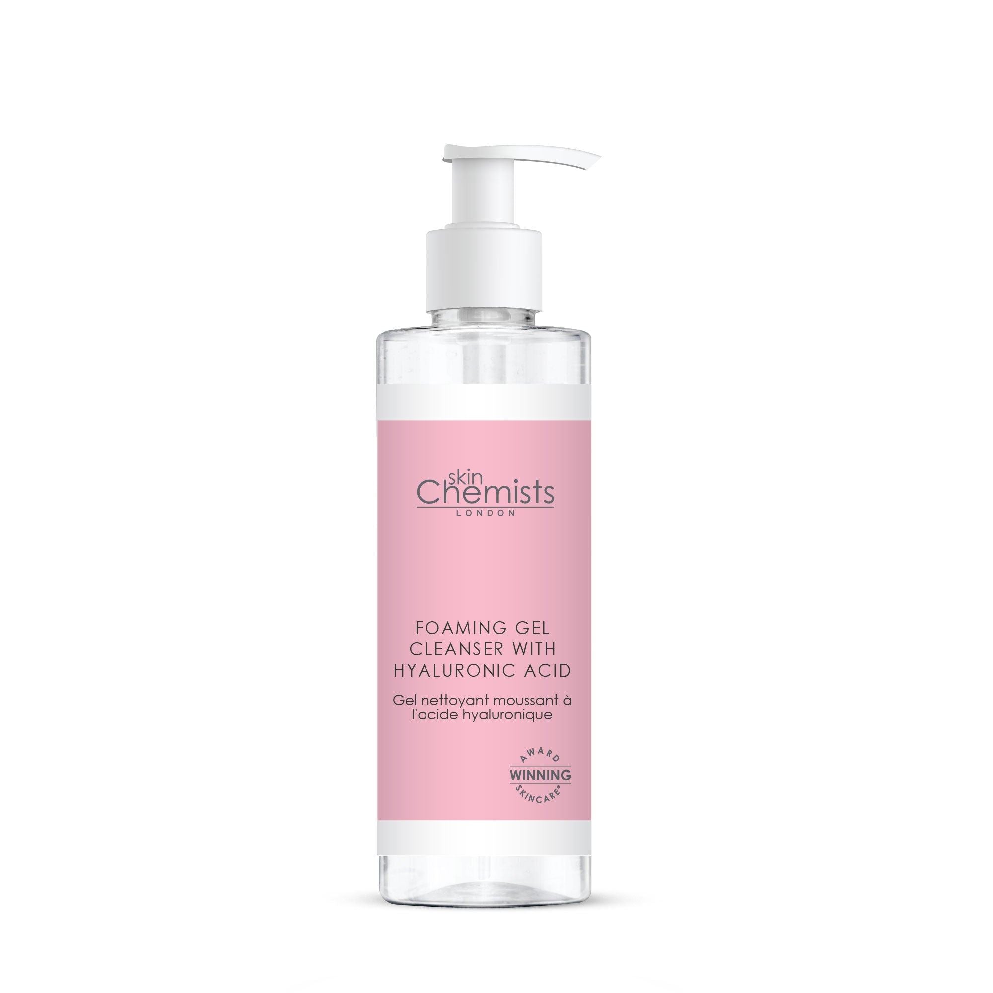 Gel nettoyant moussant à l'acide hyaluronique 200 ml