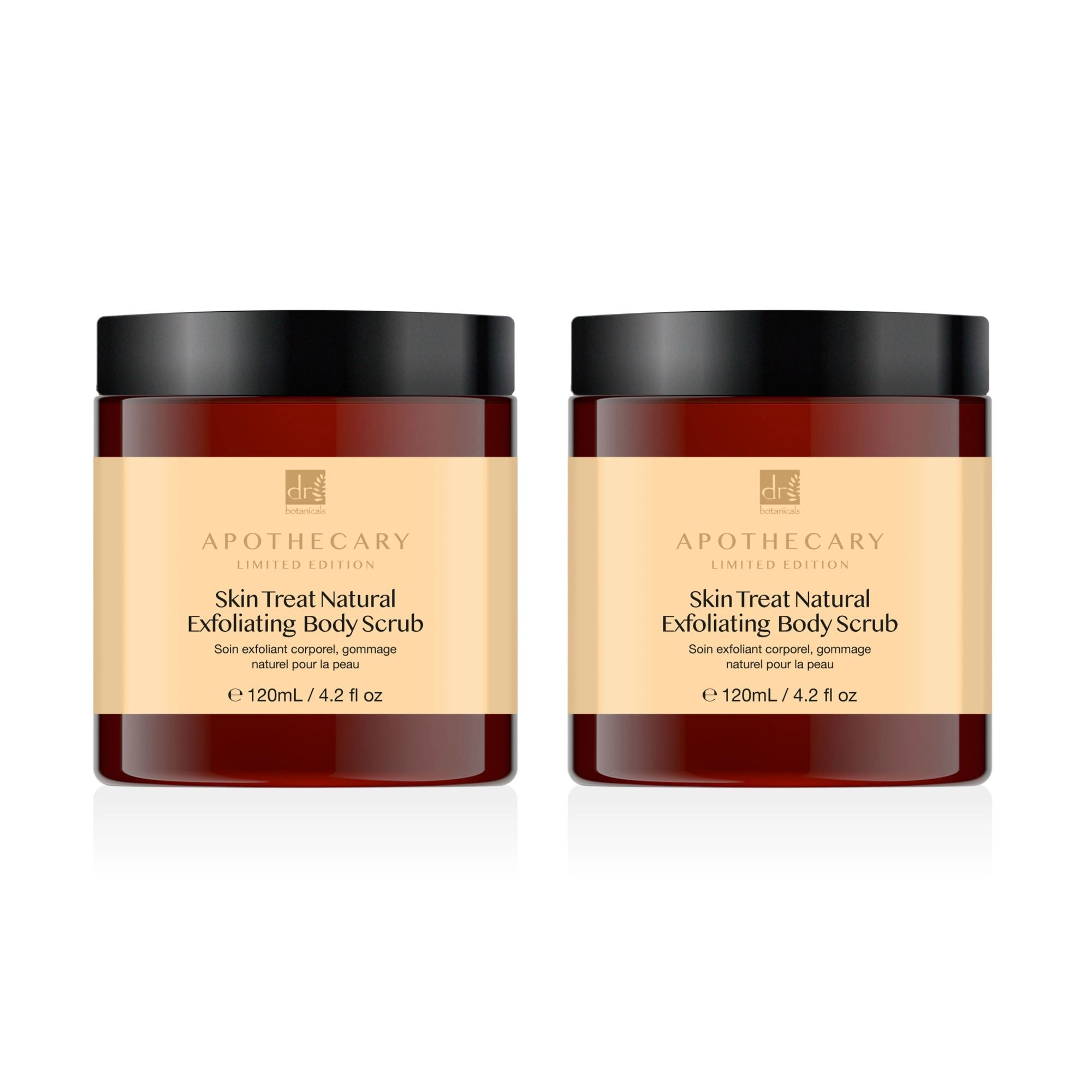 Skin Treat Natürliches Körperpeeling 120 ml Doppelpack