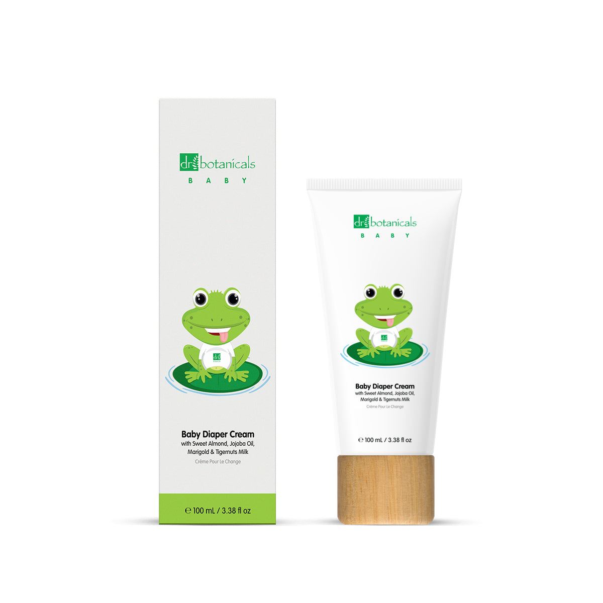 Crème pour le change bébé à l'huile de jojoba et d'amande douce 100 ml