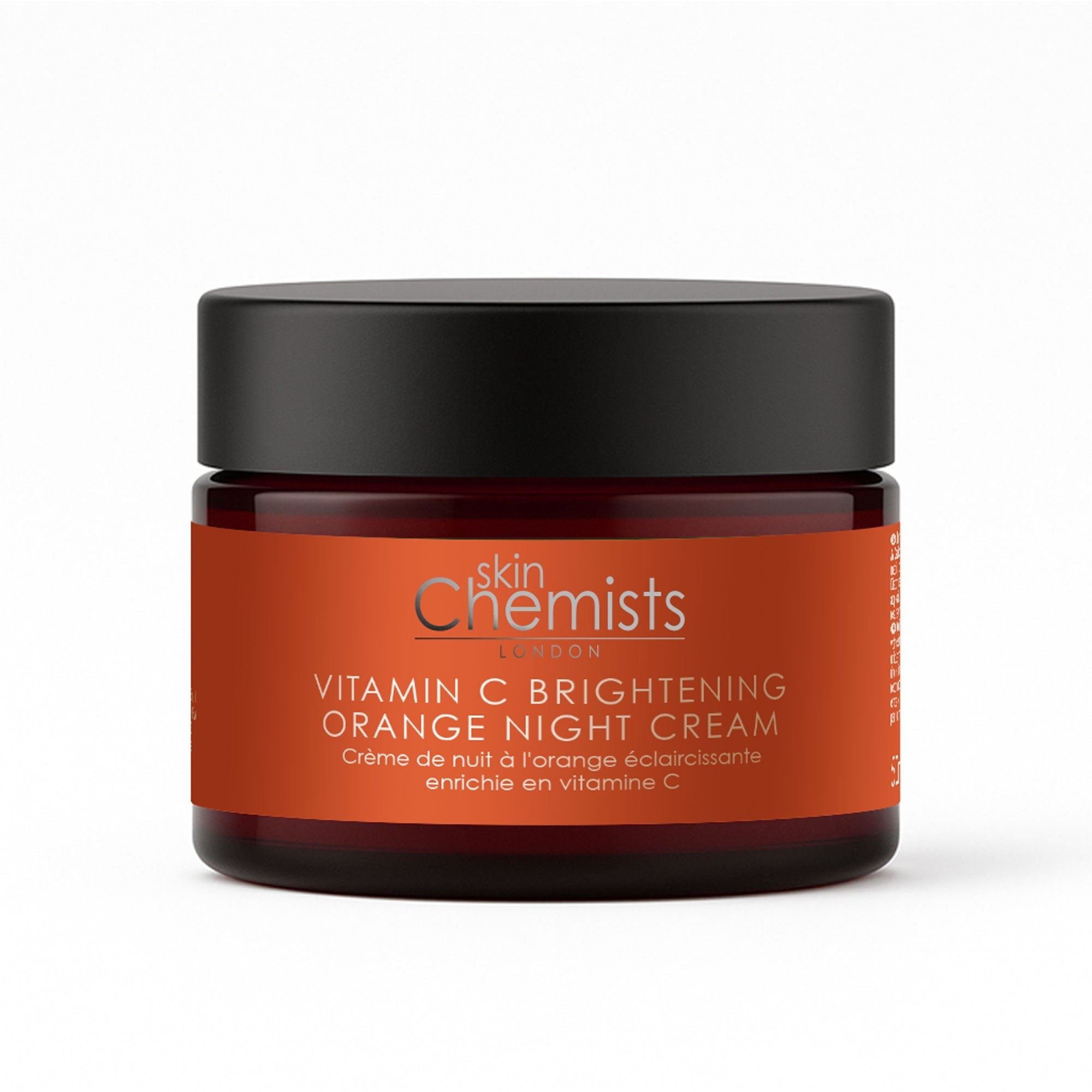 Crème de nuit éclaircissante à la vitamine C et à l'orange 50 ml