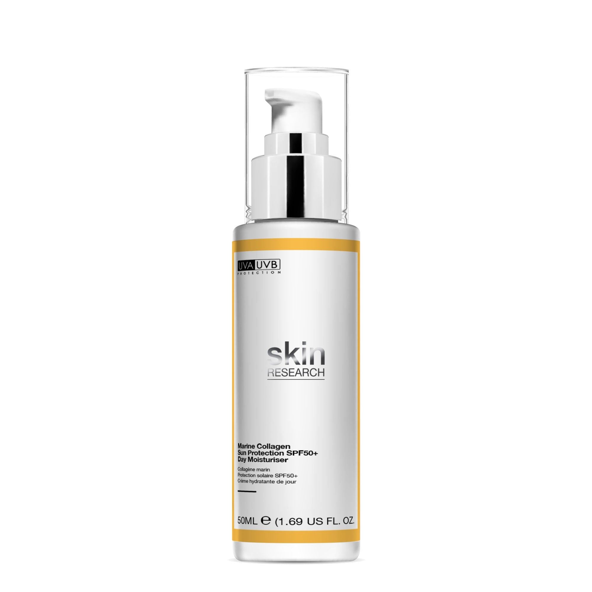 Crème hydratante anti-âge avec protection solaire SPF 50, 50 ml