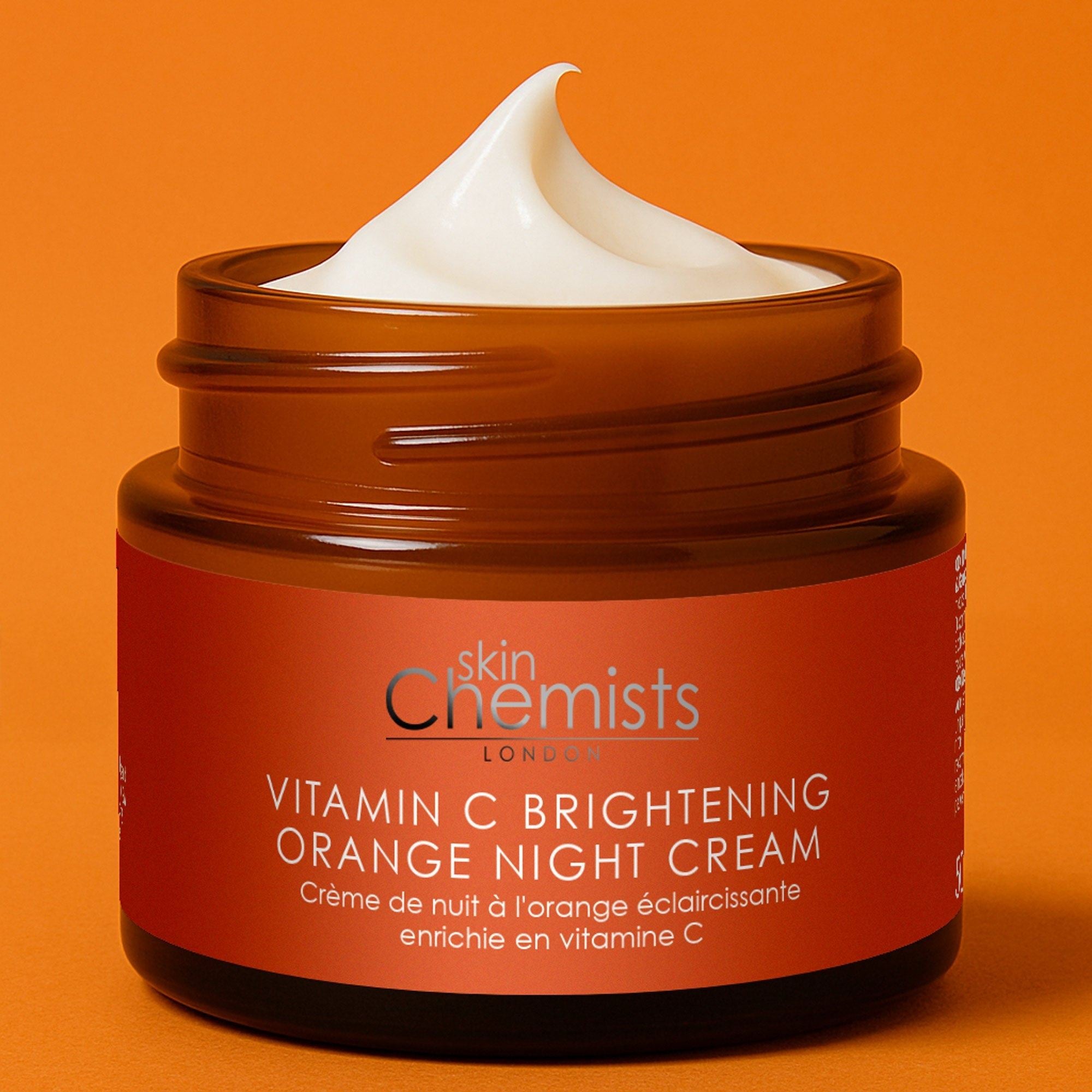 Crème de nuit éclaircissante à la vitamine C et à l'orange 50 ml