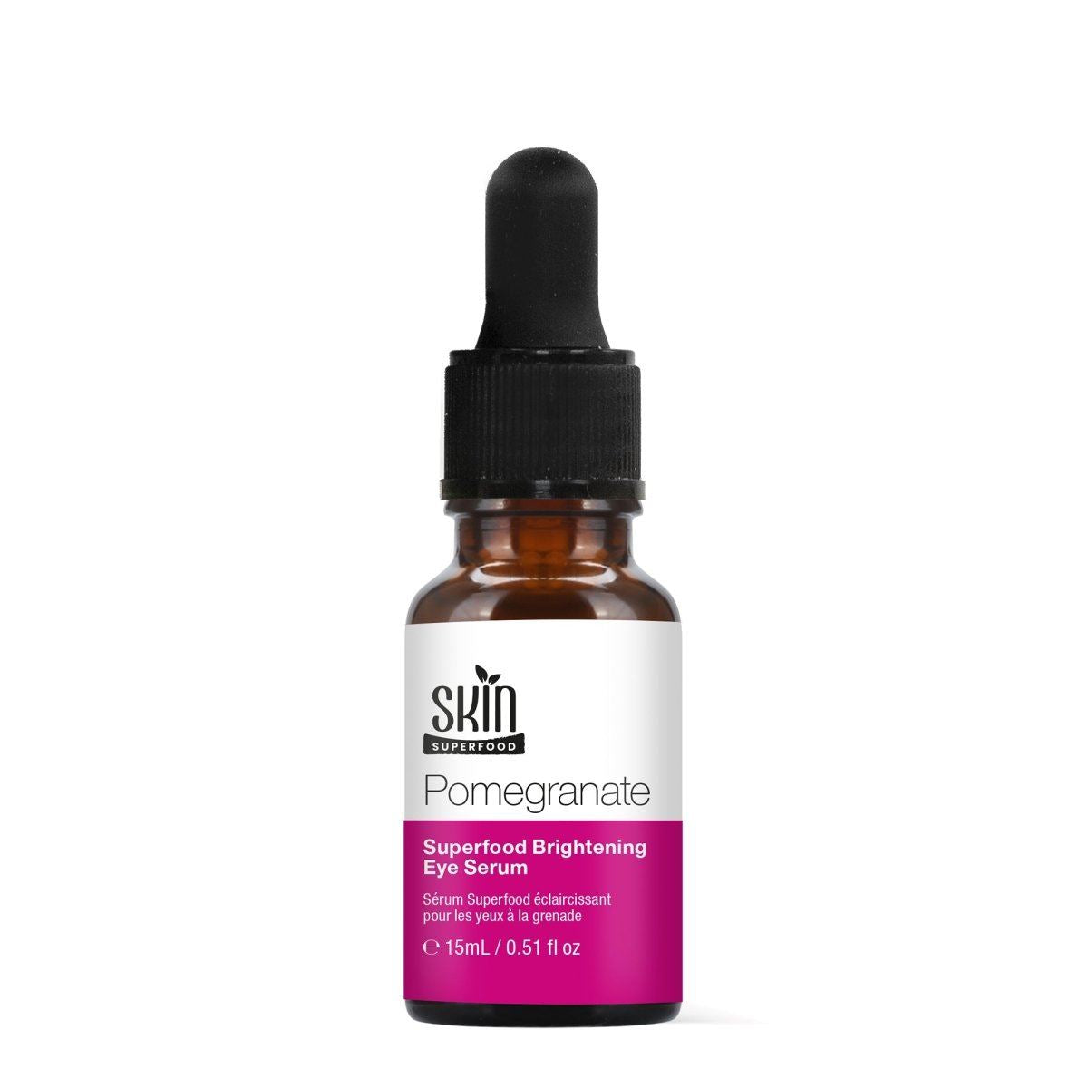 Sérum contour des yeux éclaircissant anti-âge à la grenade (15 ml)