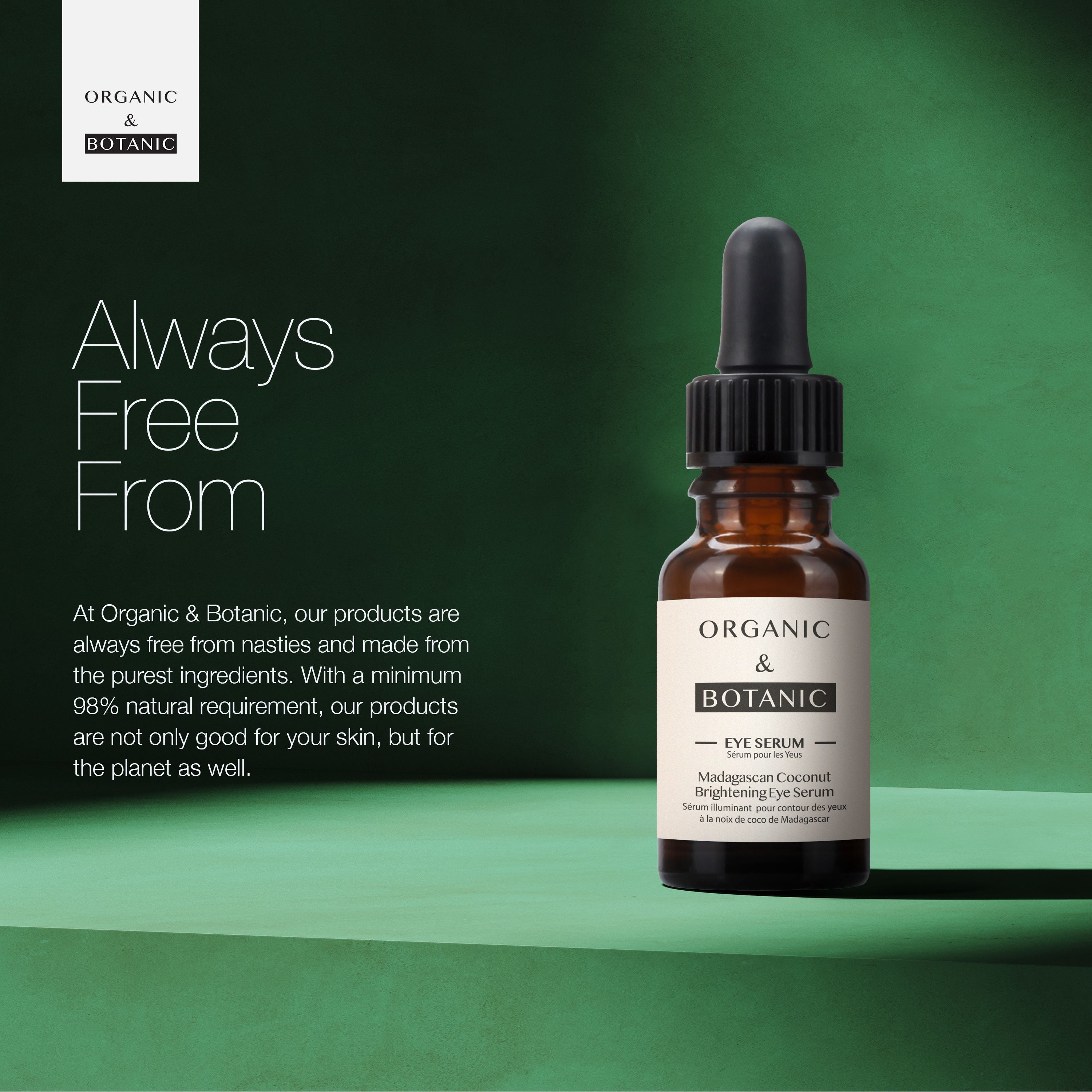 Augenserum aus Madagaskar-Kokosnuss, 15 ml