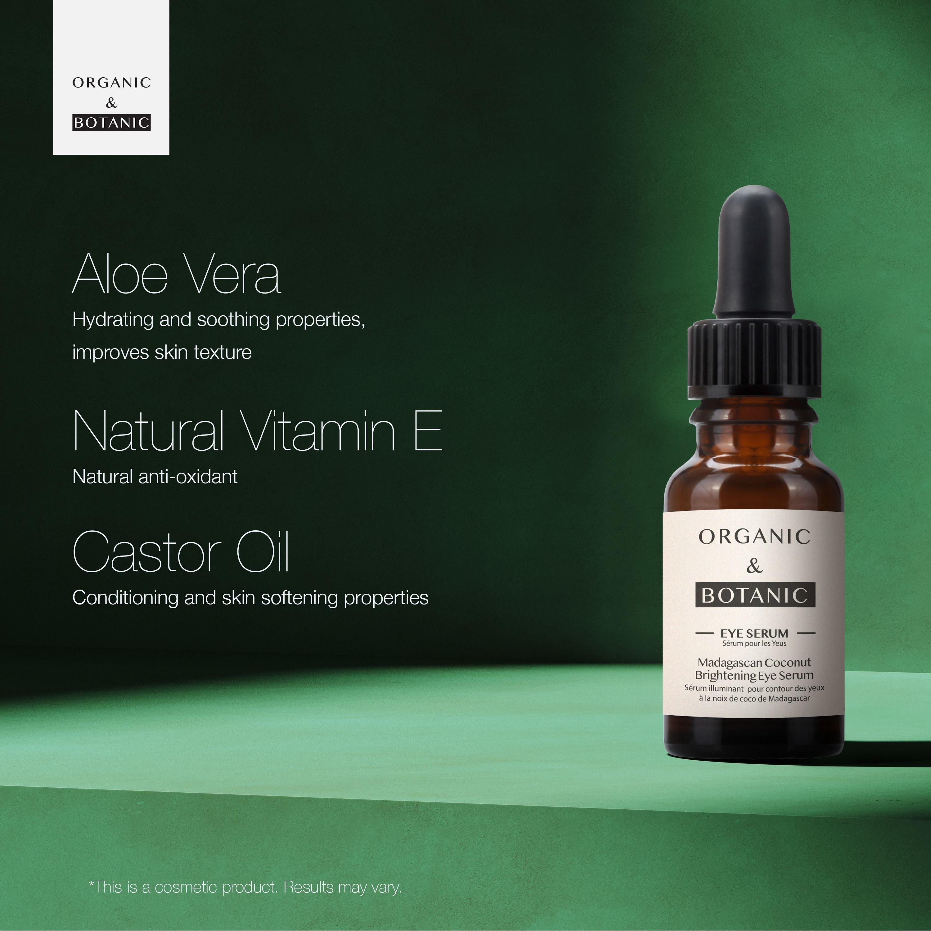 Augenserum aus Madagaskar-Kokosnuss, 15 ml