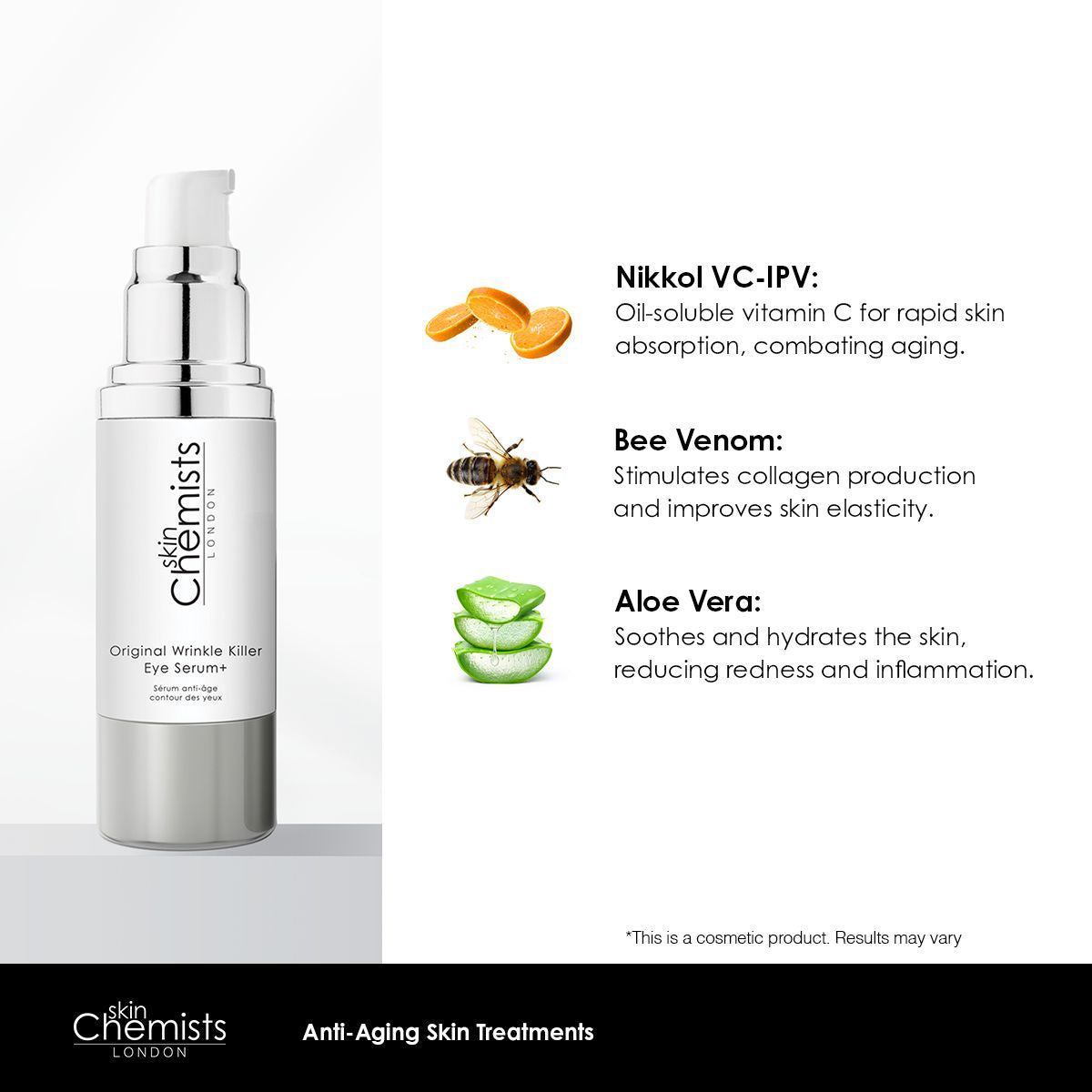 Sérum contour des yeux pour hommes 30 ml