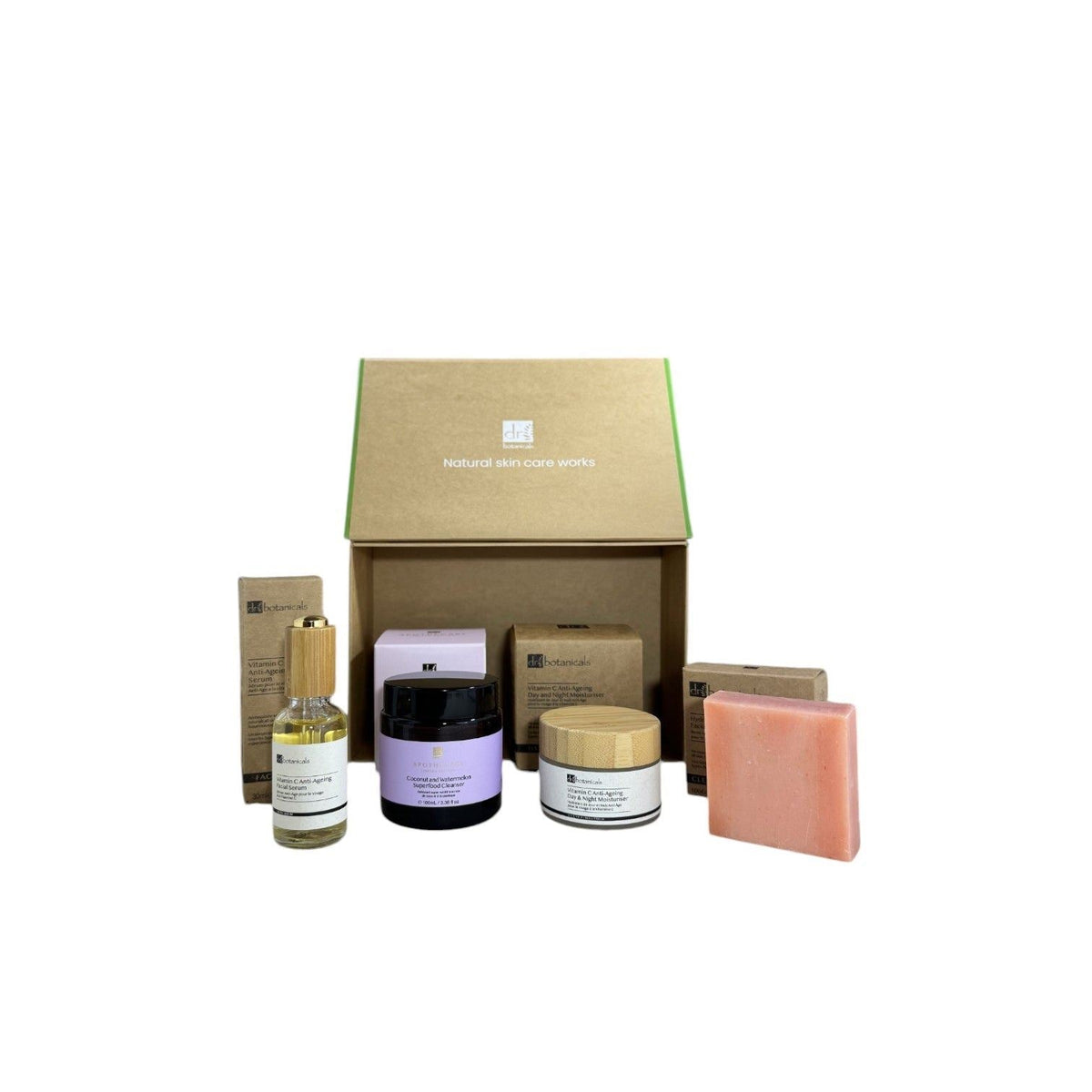 Dr Botanicals Vitamin C Anti-Ageing Morning Skincare Christmas Gift Set - skinChemists