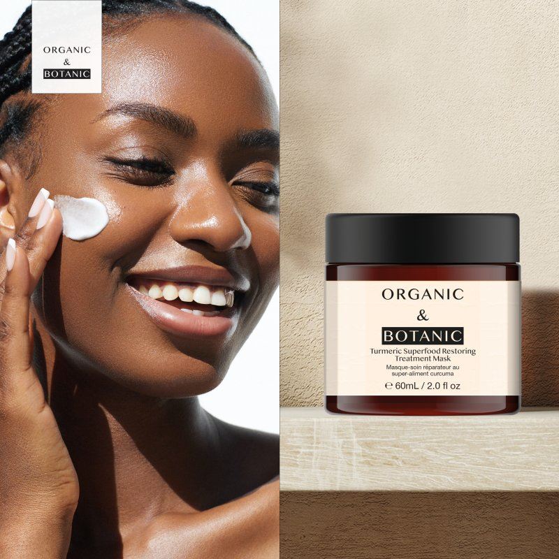 Masque de soin réparateur avancé au curcuma et superaliment 60 ml