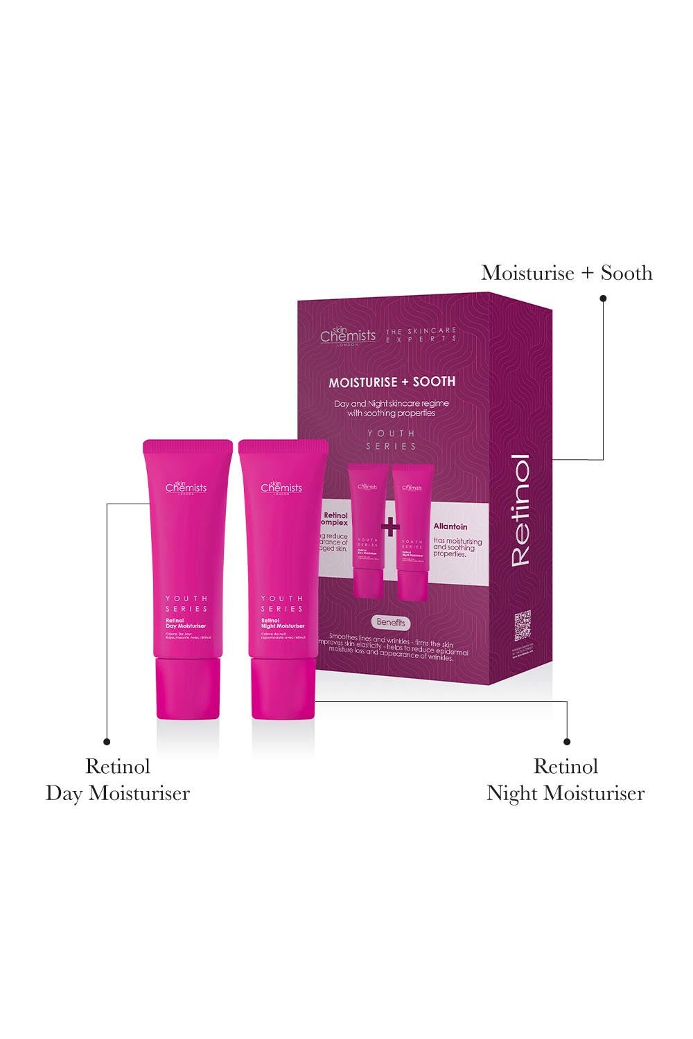 Kit Hydratant et Apaisant au Rétinol + Masque au Rétinol 50 ml offert