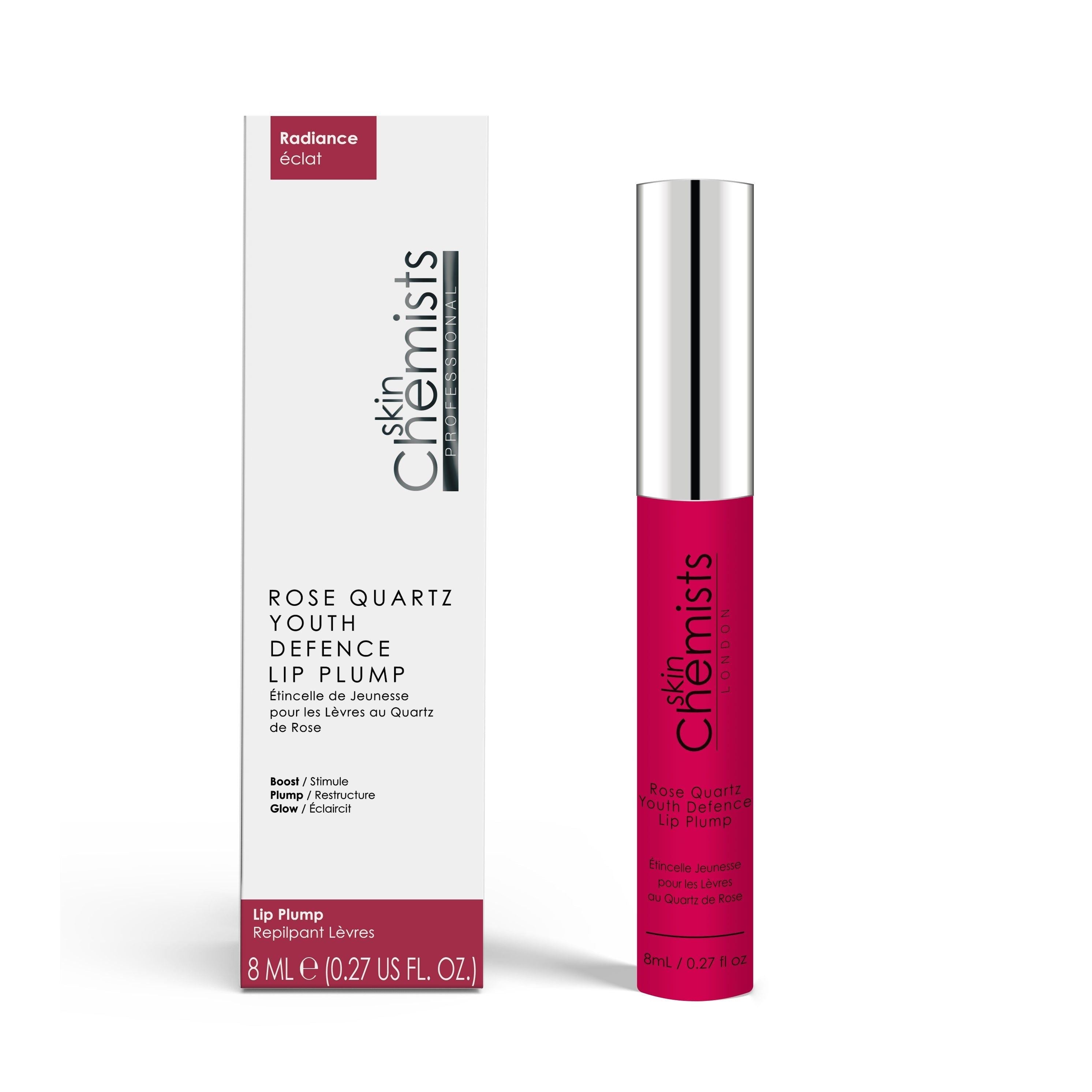 Lot de 2 repulpants pour les lèvres Rose Quartz Youth Defence 8 ml